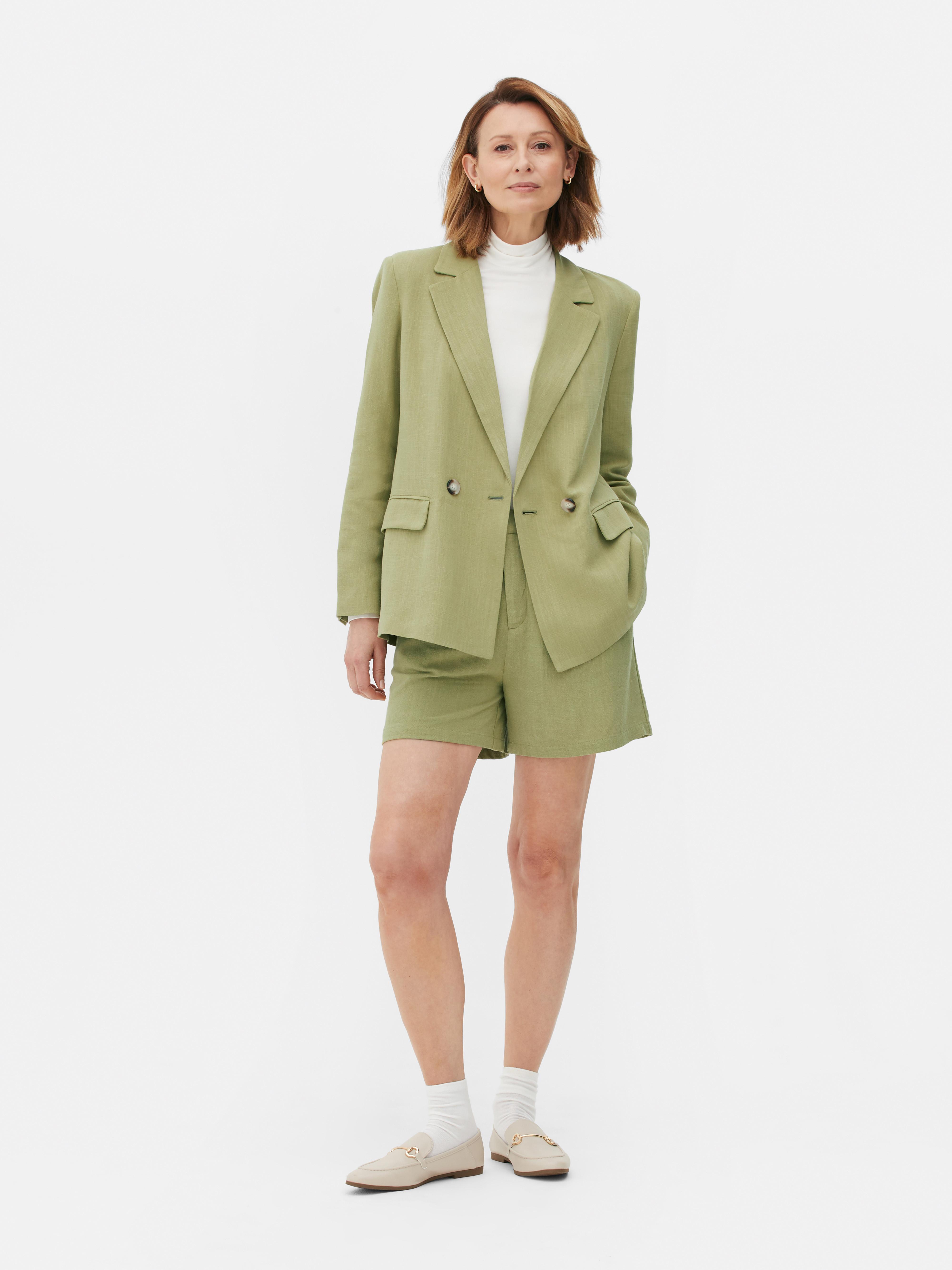 Women's Blazers Oversized, Cropped & Leather Primark