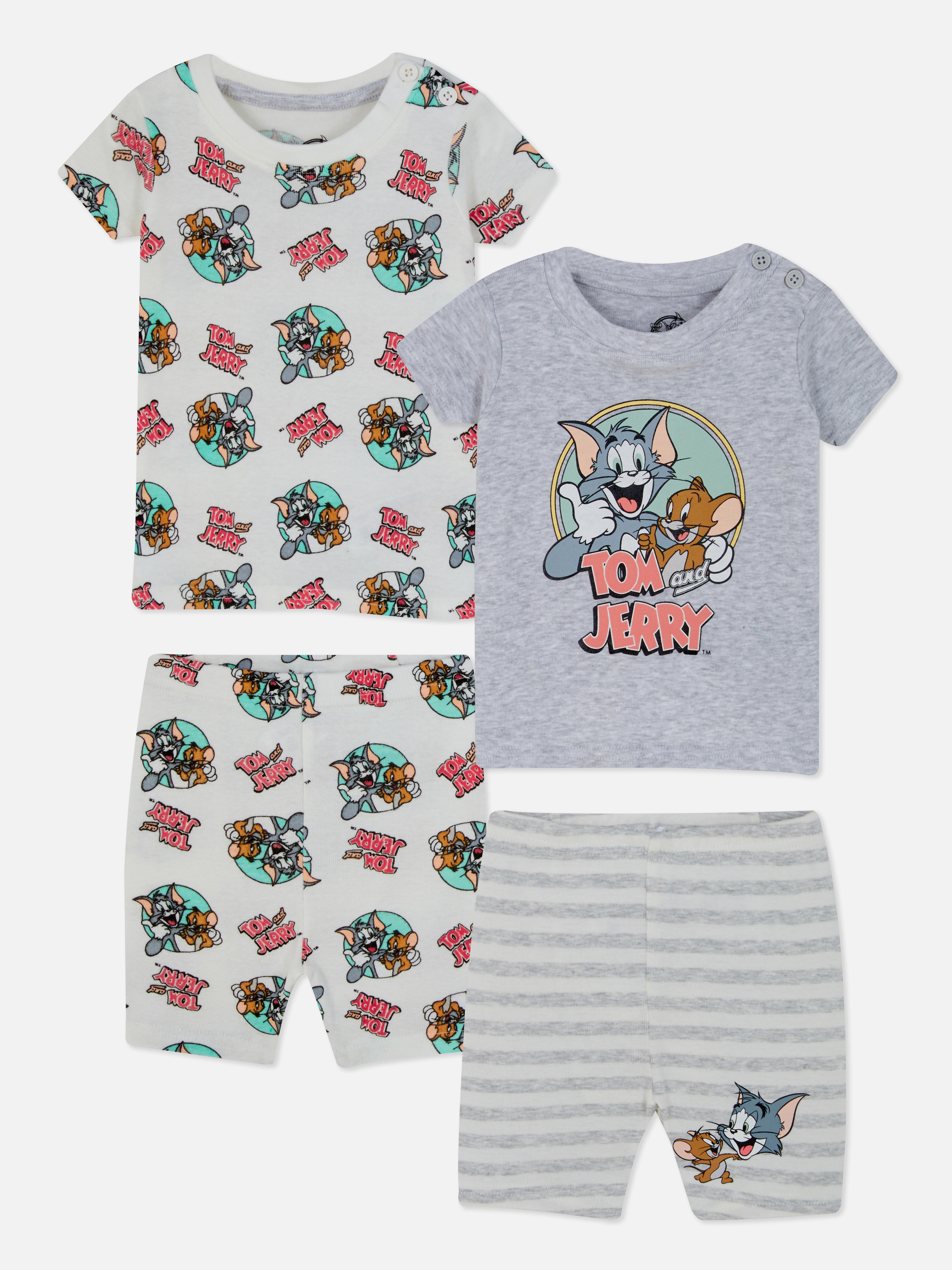 2-Pack Tom and Jerry Ribbed Pajamas