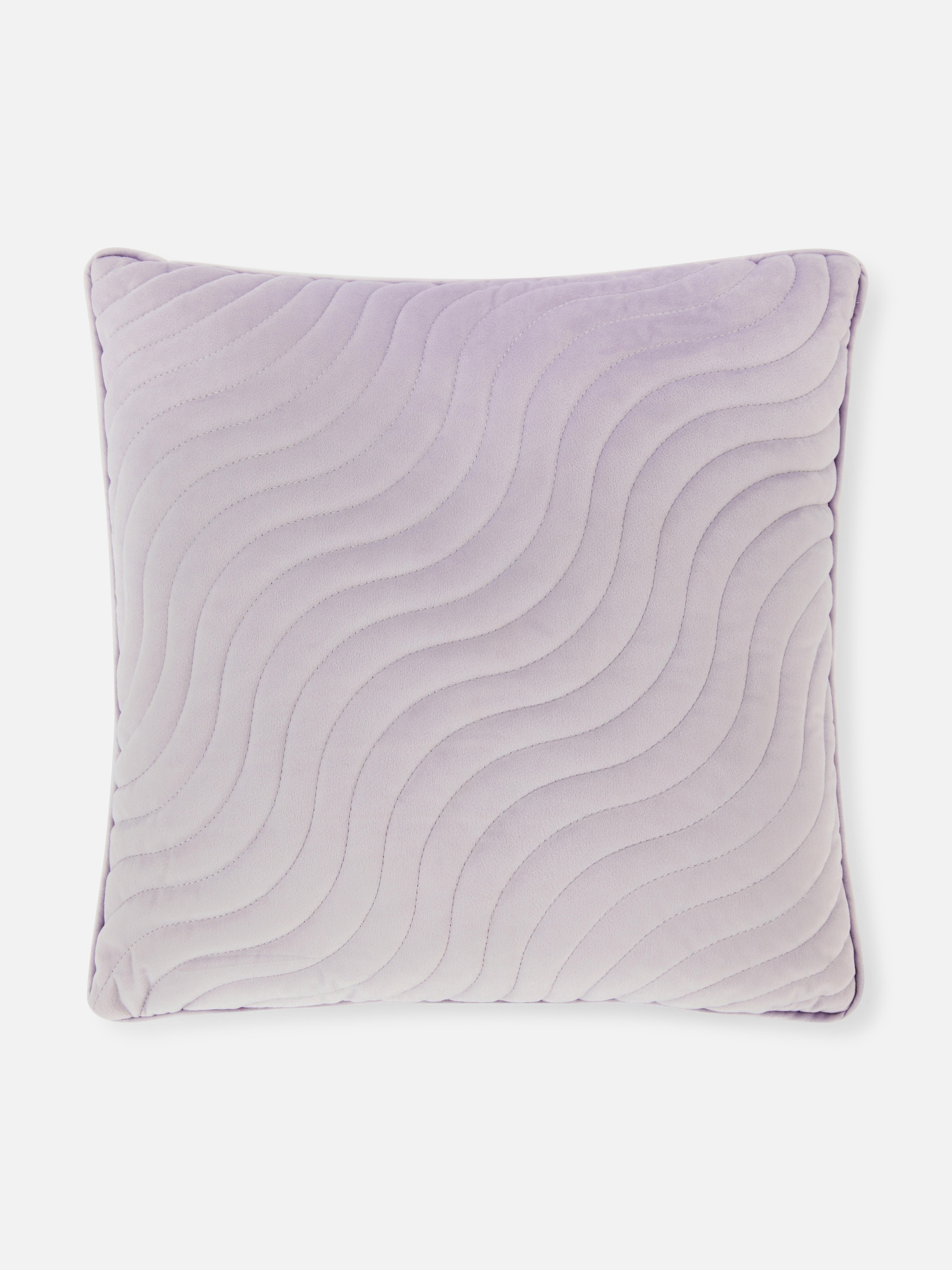 Wave Texture Velvet Cushion
