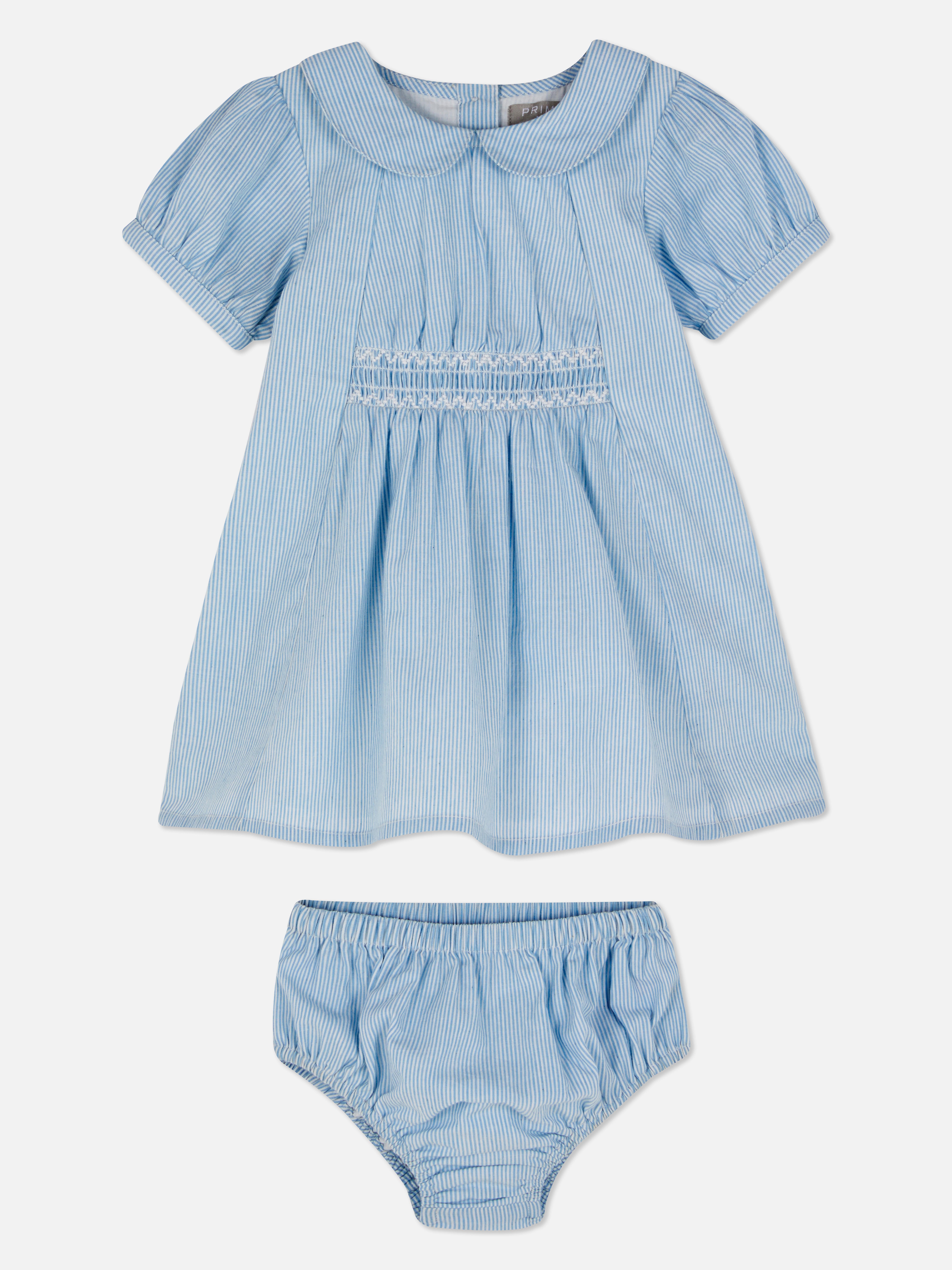 Striped Occasion Dress Set