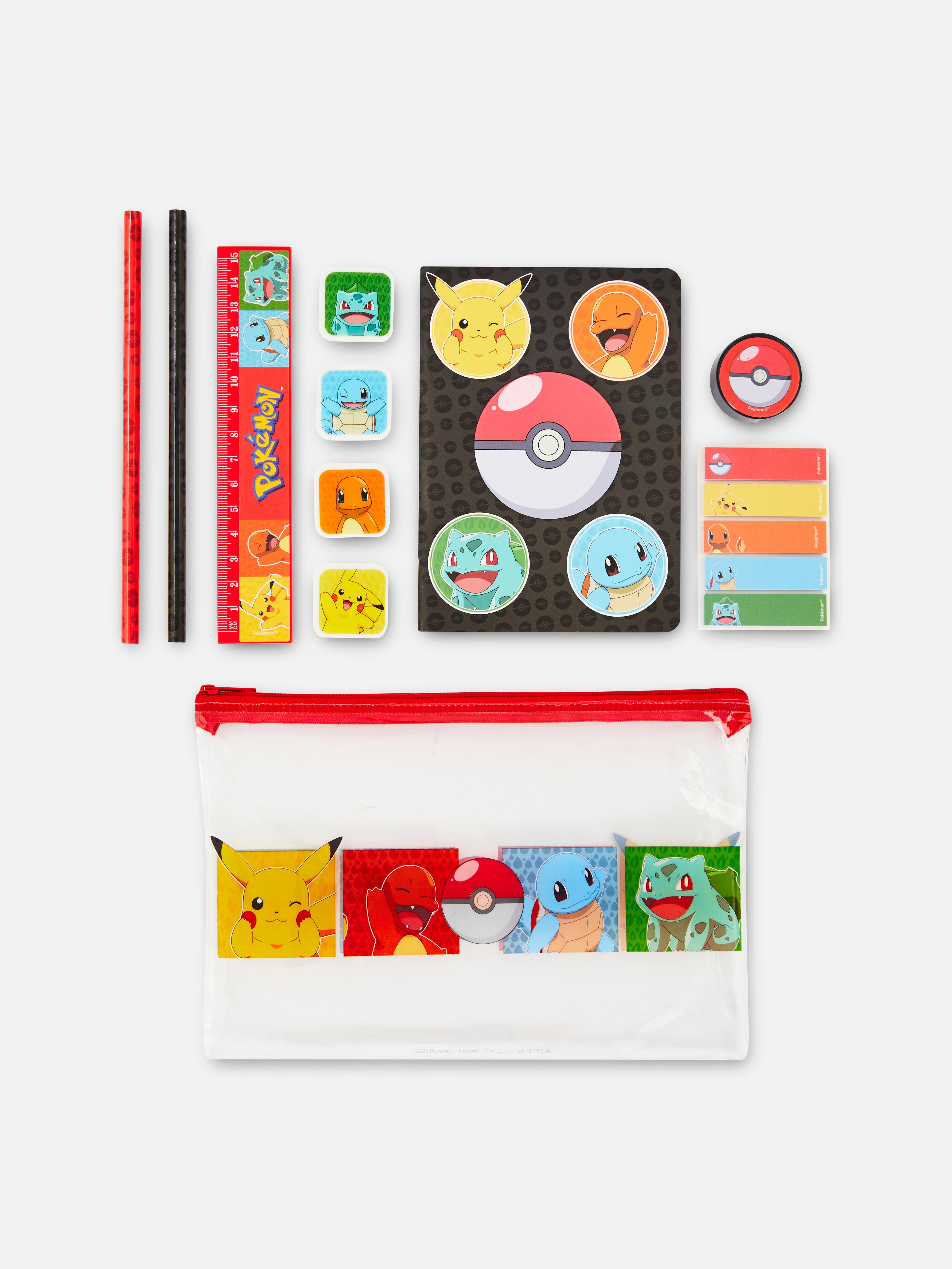 Pokémon Kanto Starters Stationery Set