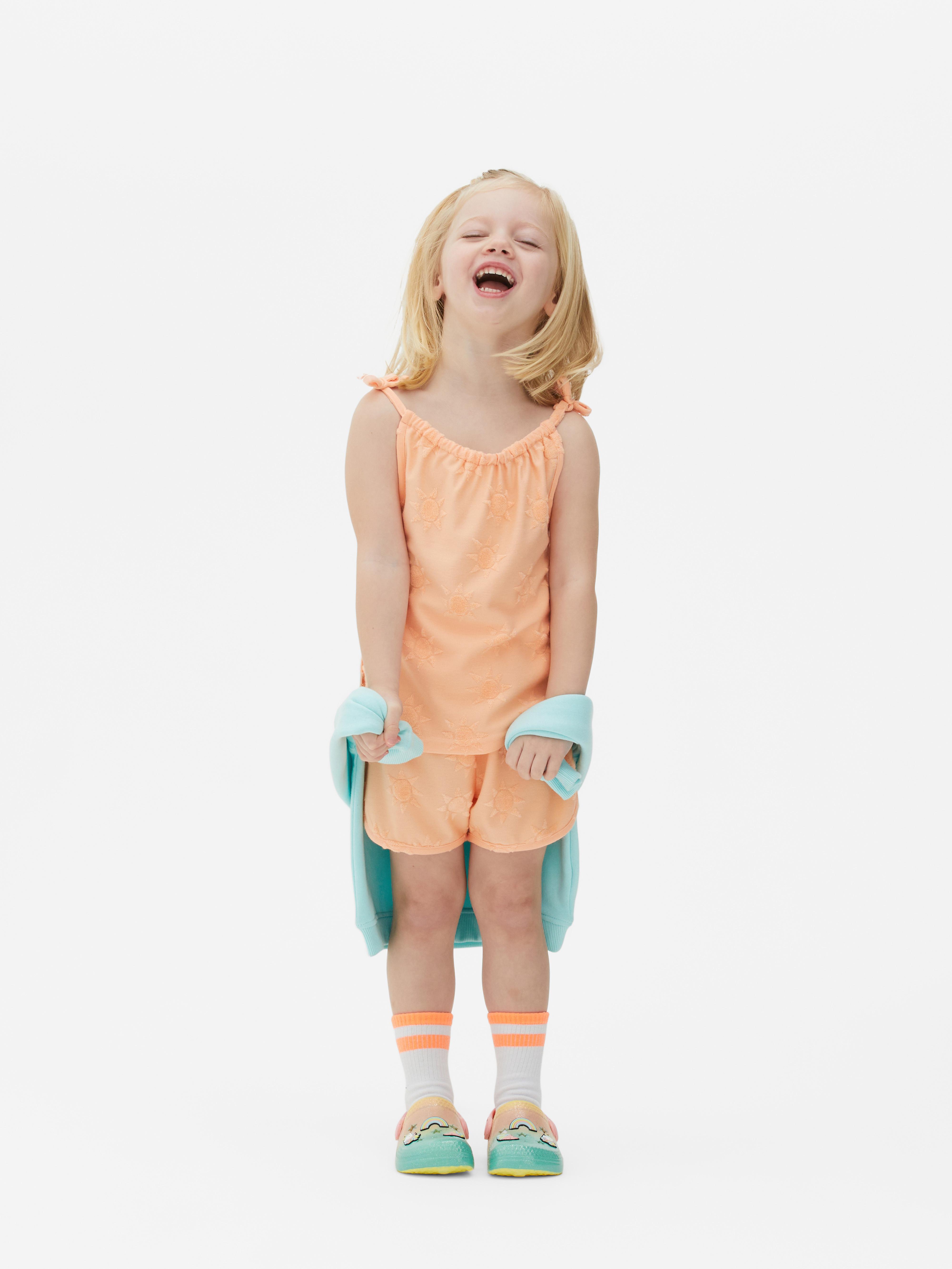 Stacey Solomon Towelling Vest and Shorts Set