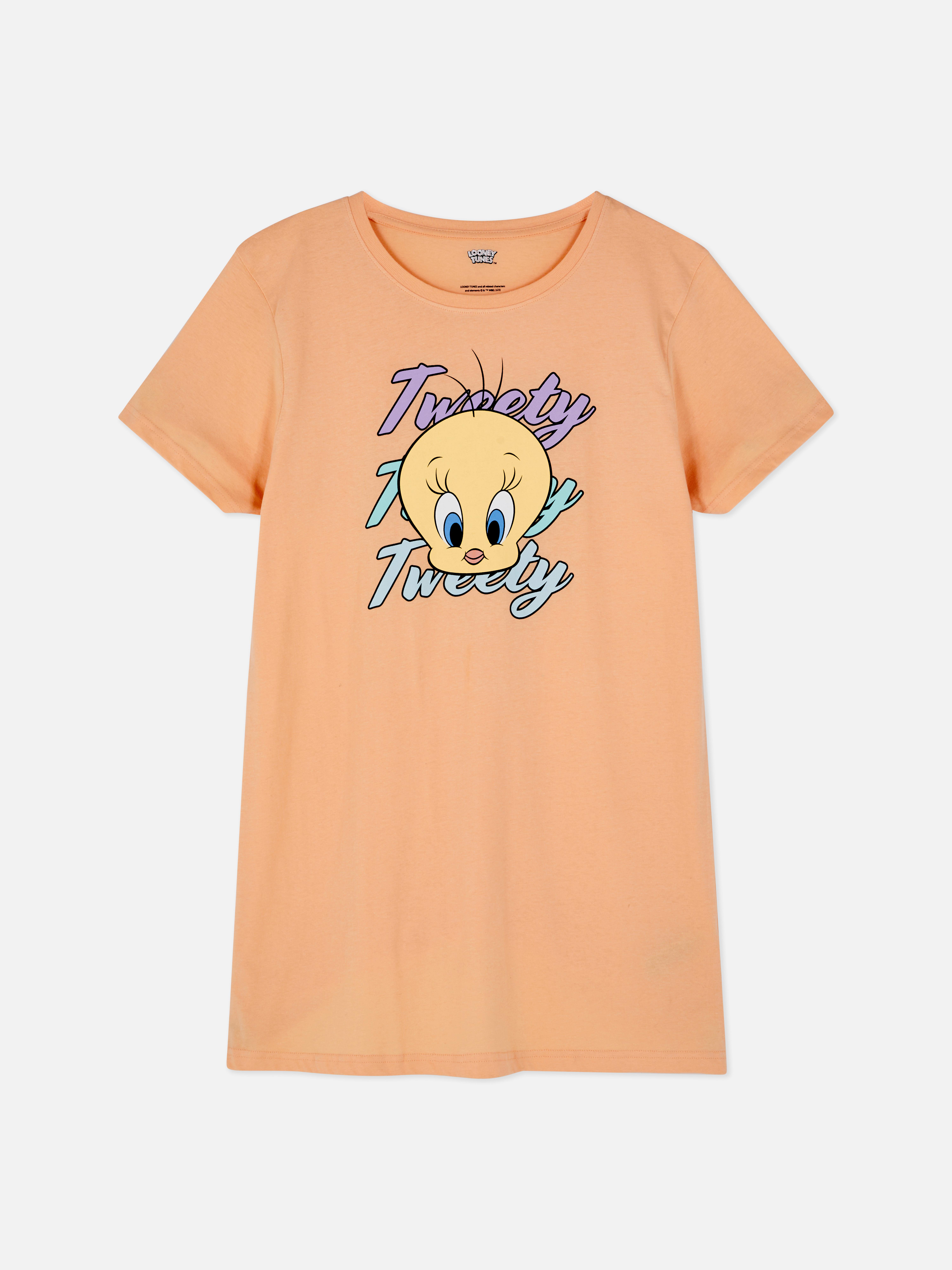 Looney Tunes Tweety Pie Printed Sleep T-Shirt