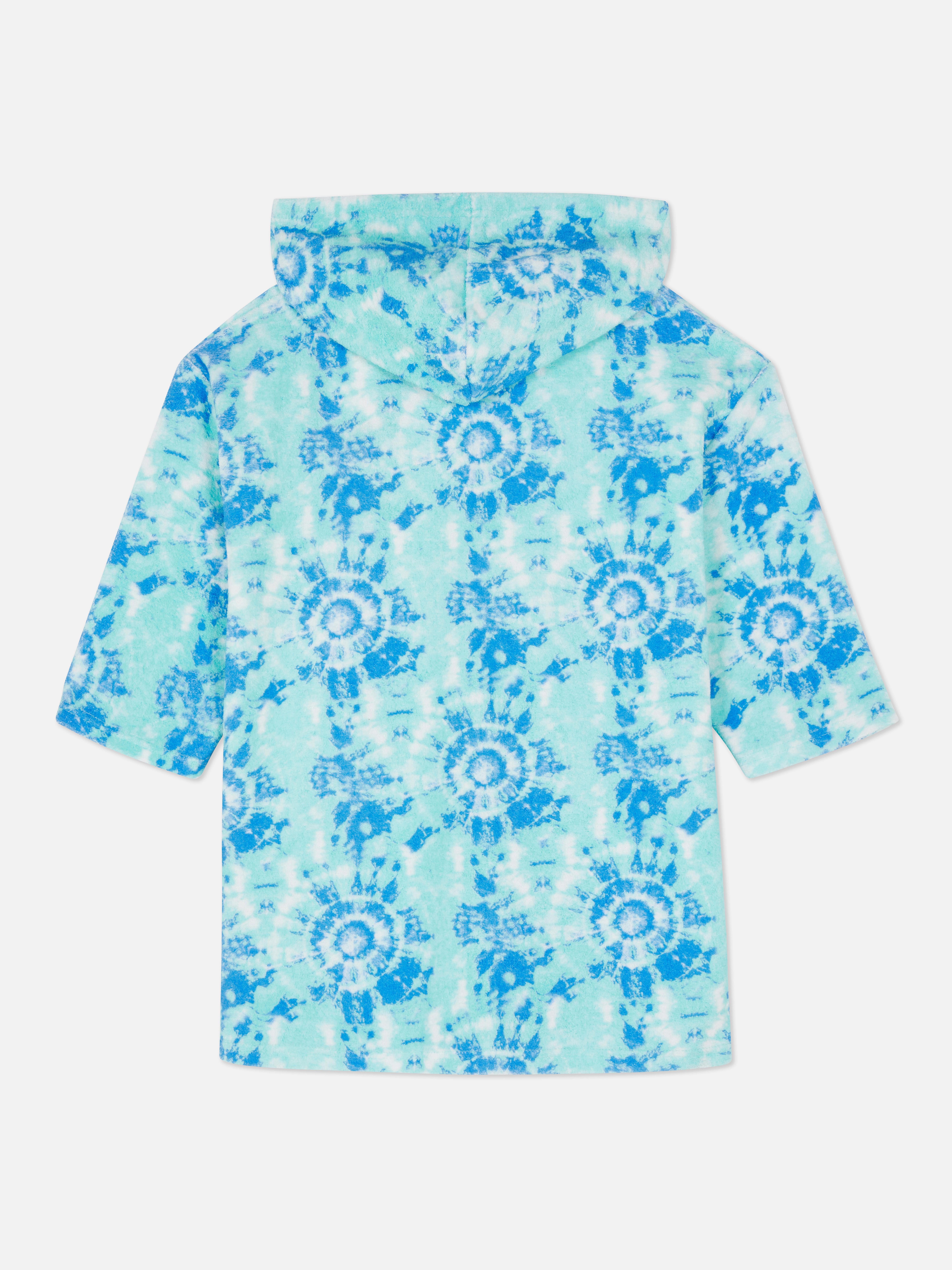 Tie-Dye Towelling Hoodie