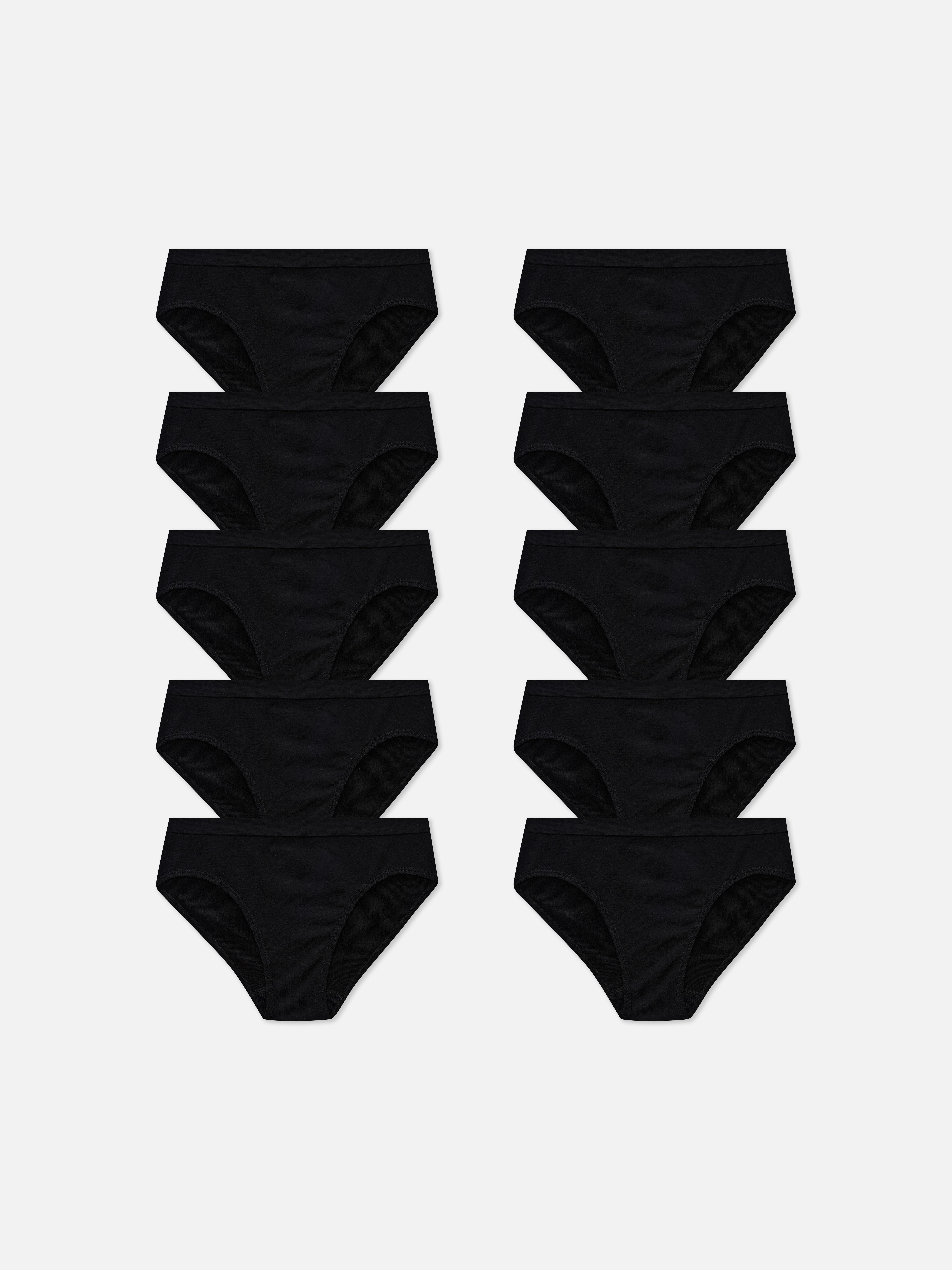 10pk Elasticated Waist Briefs