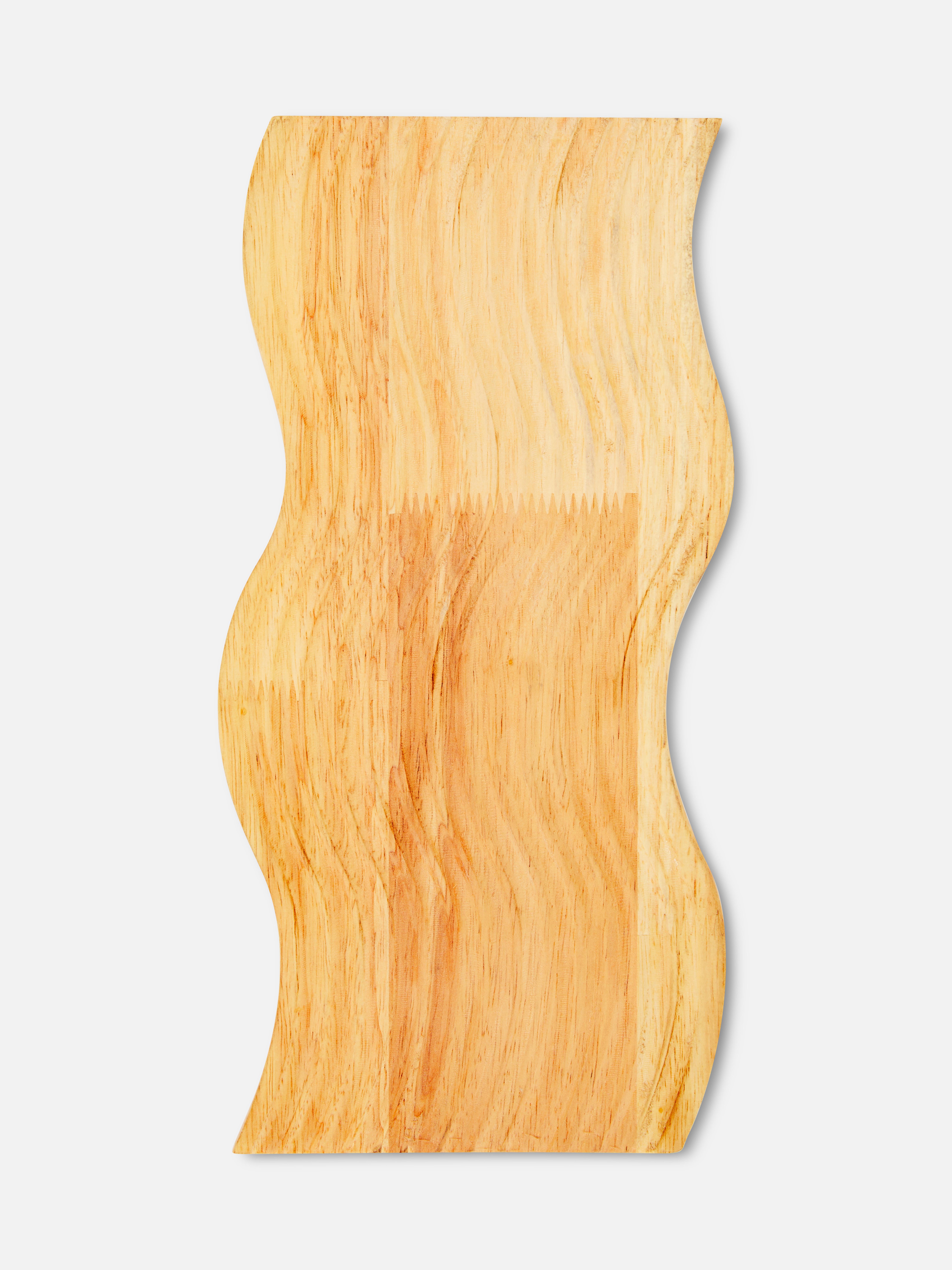 Tagliere ondulato in legno