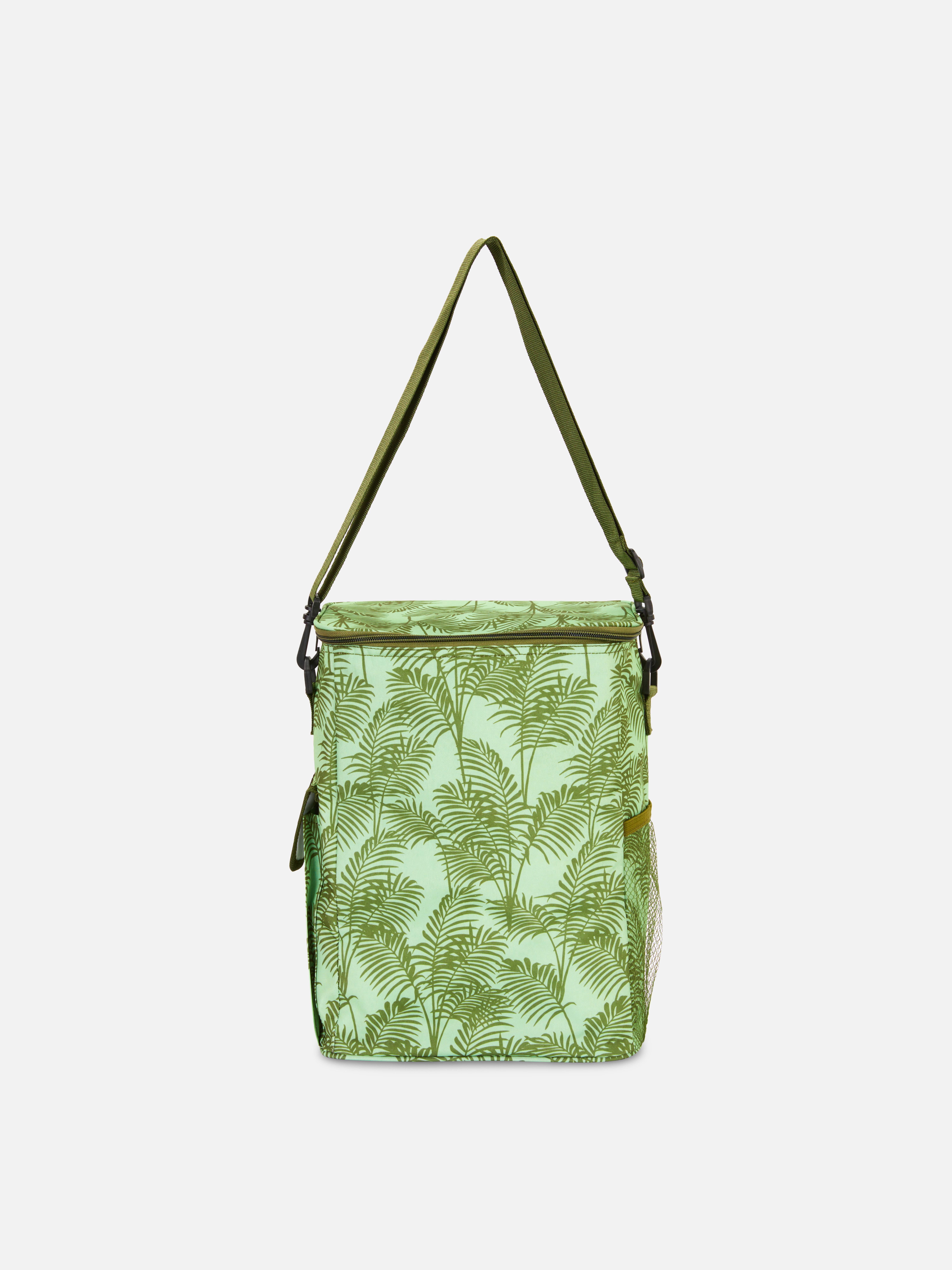 Leaf Print Carry Cool Bag