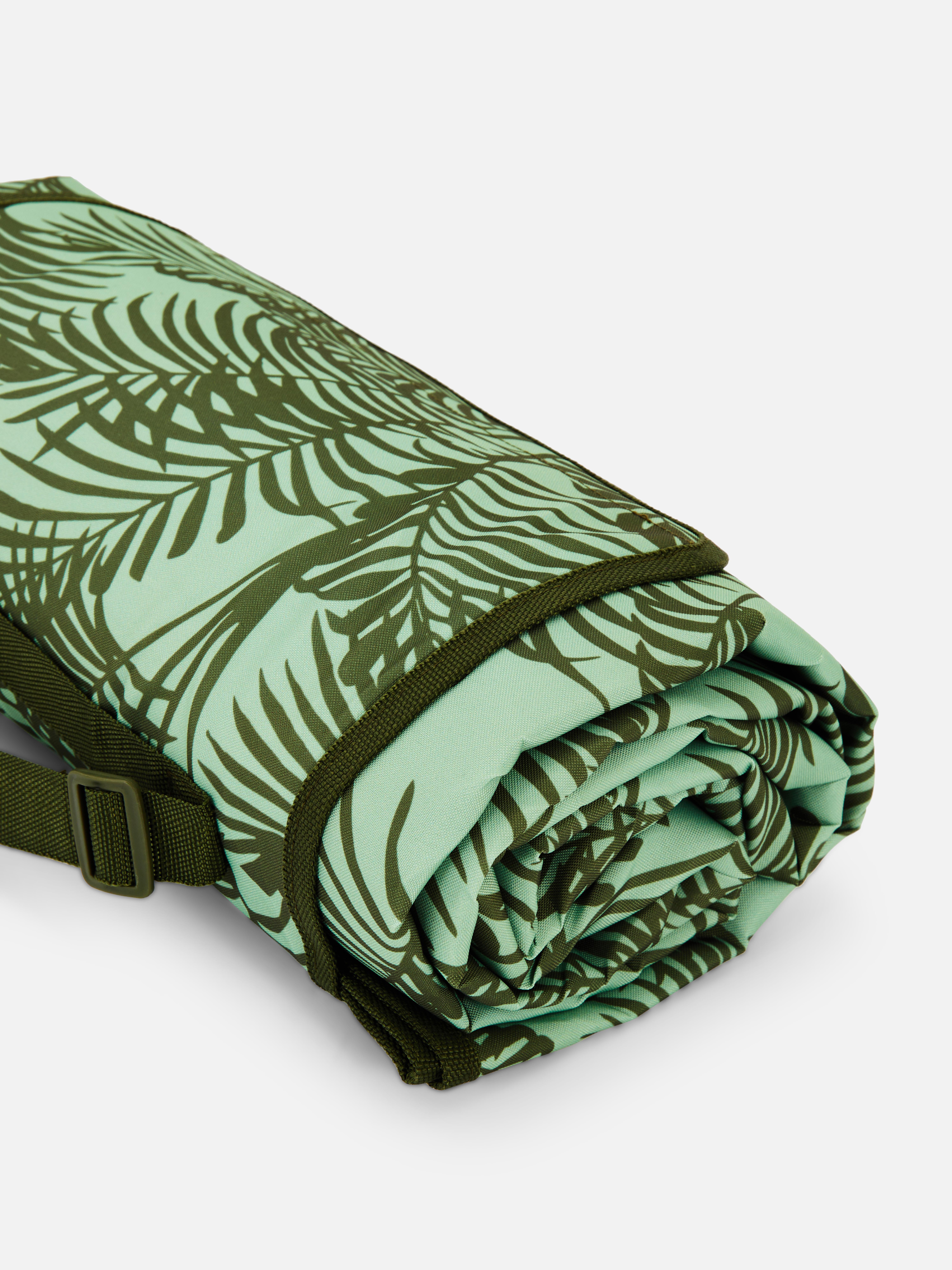 Palm Print Picnic Blanket