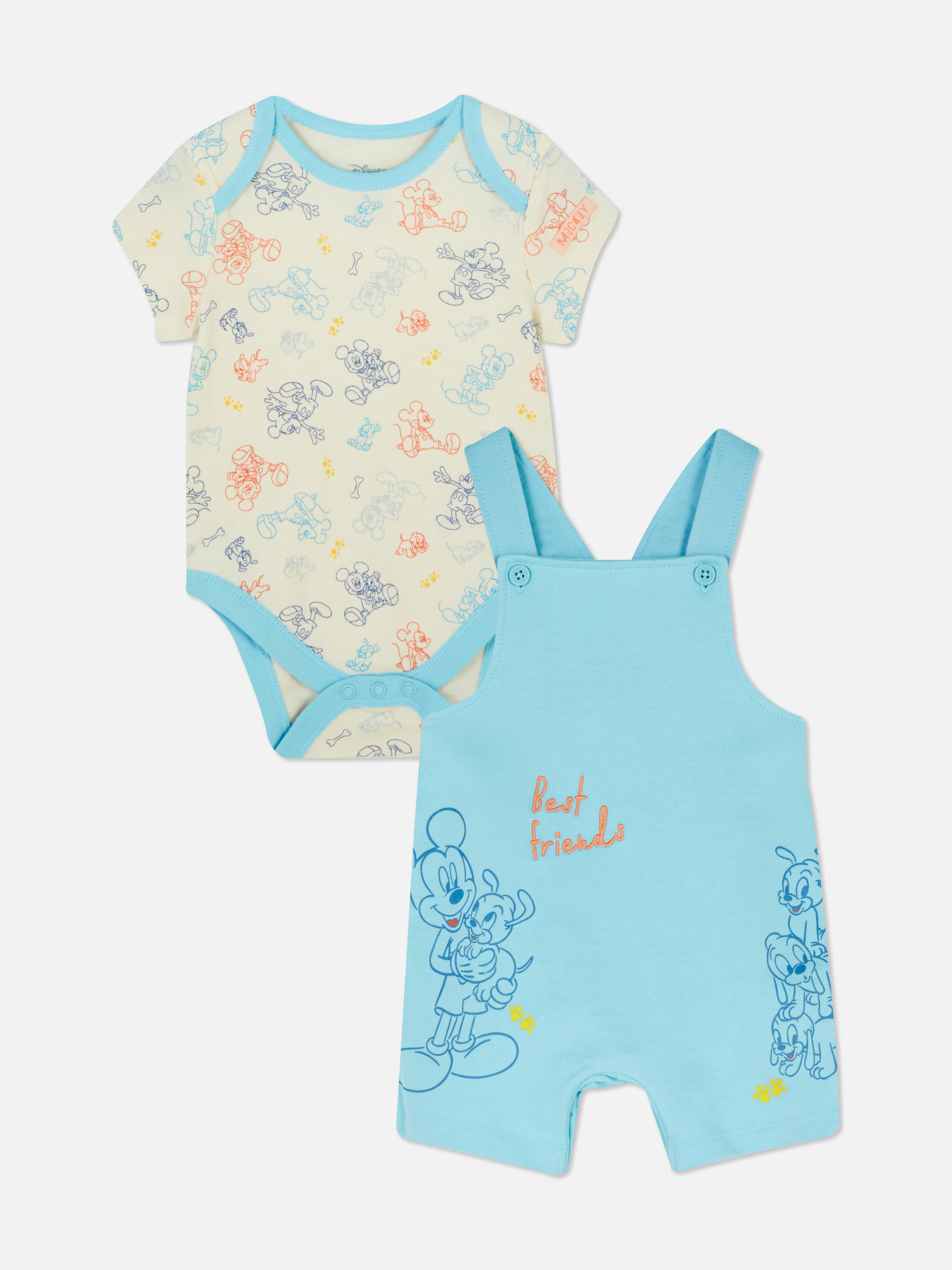 Disney's Mickey Mouse Bodysuit and Dungaree Set