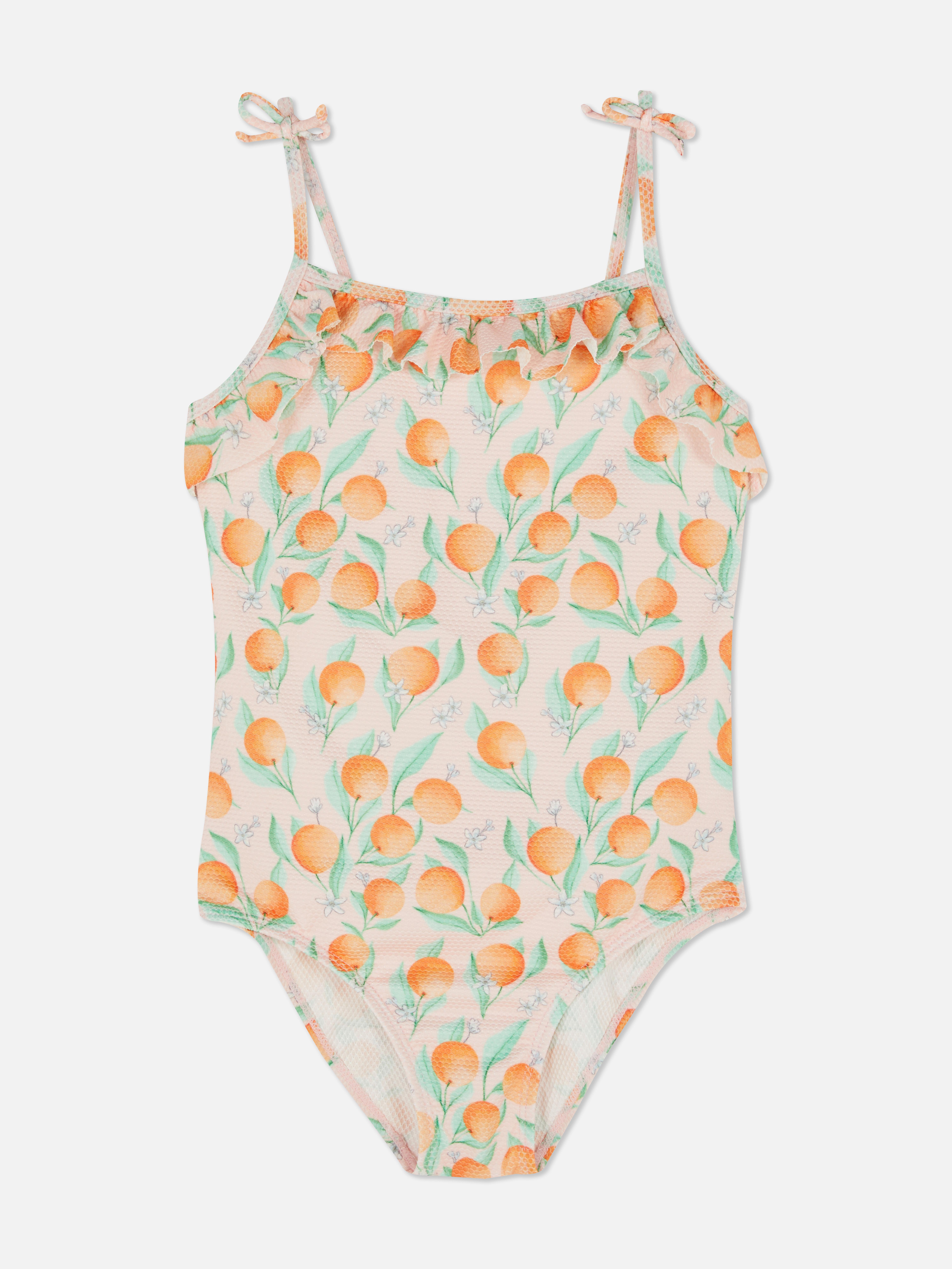 Stacey Solomon Printed Frill Swimsuit