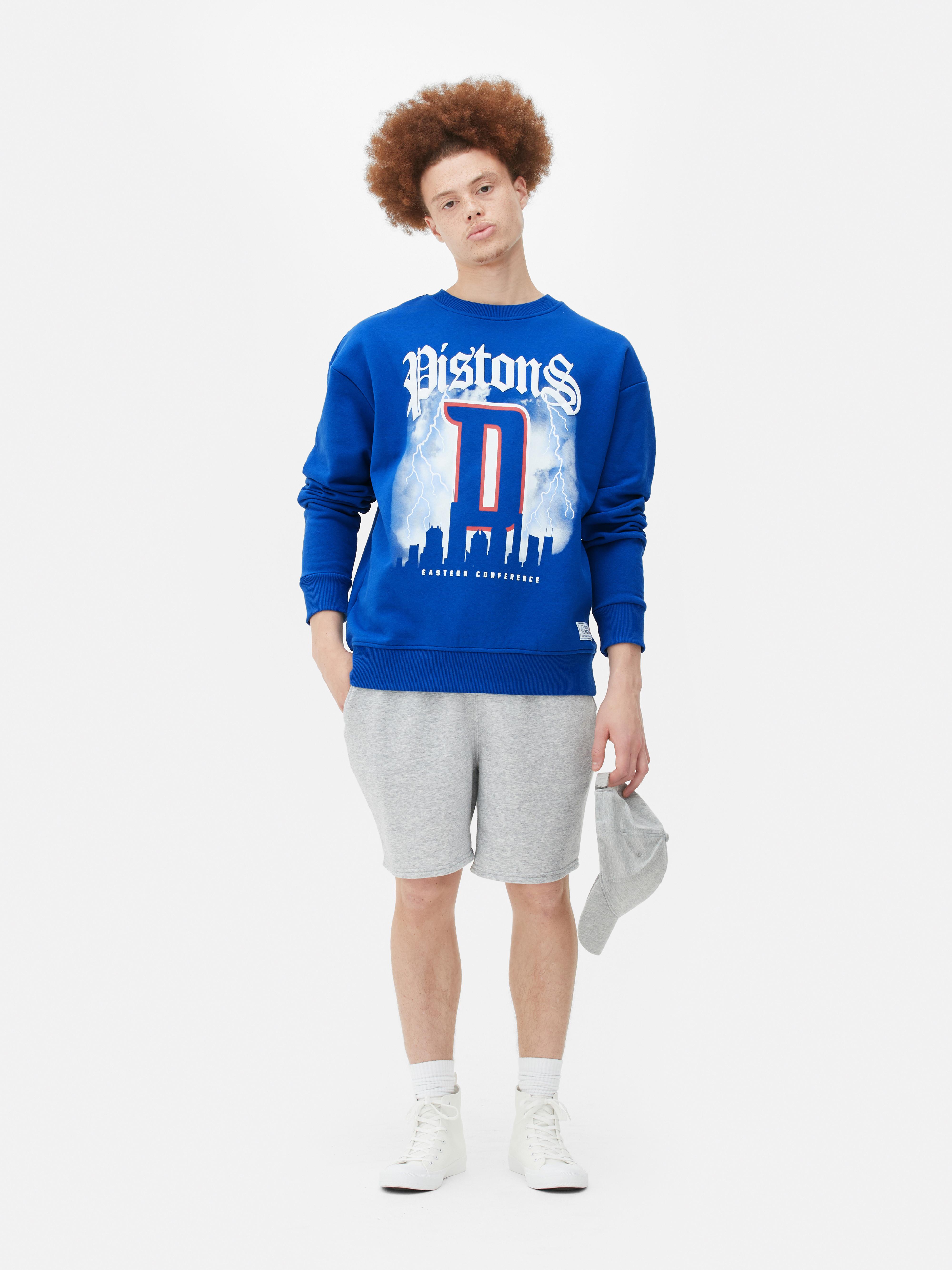 NBA Detroit Pistons Graphic Sweatshirt