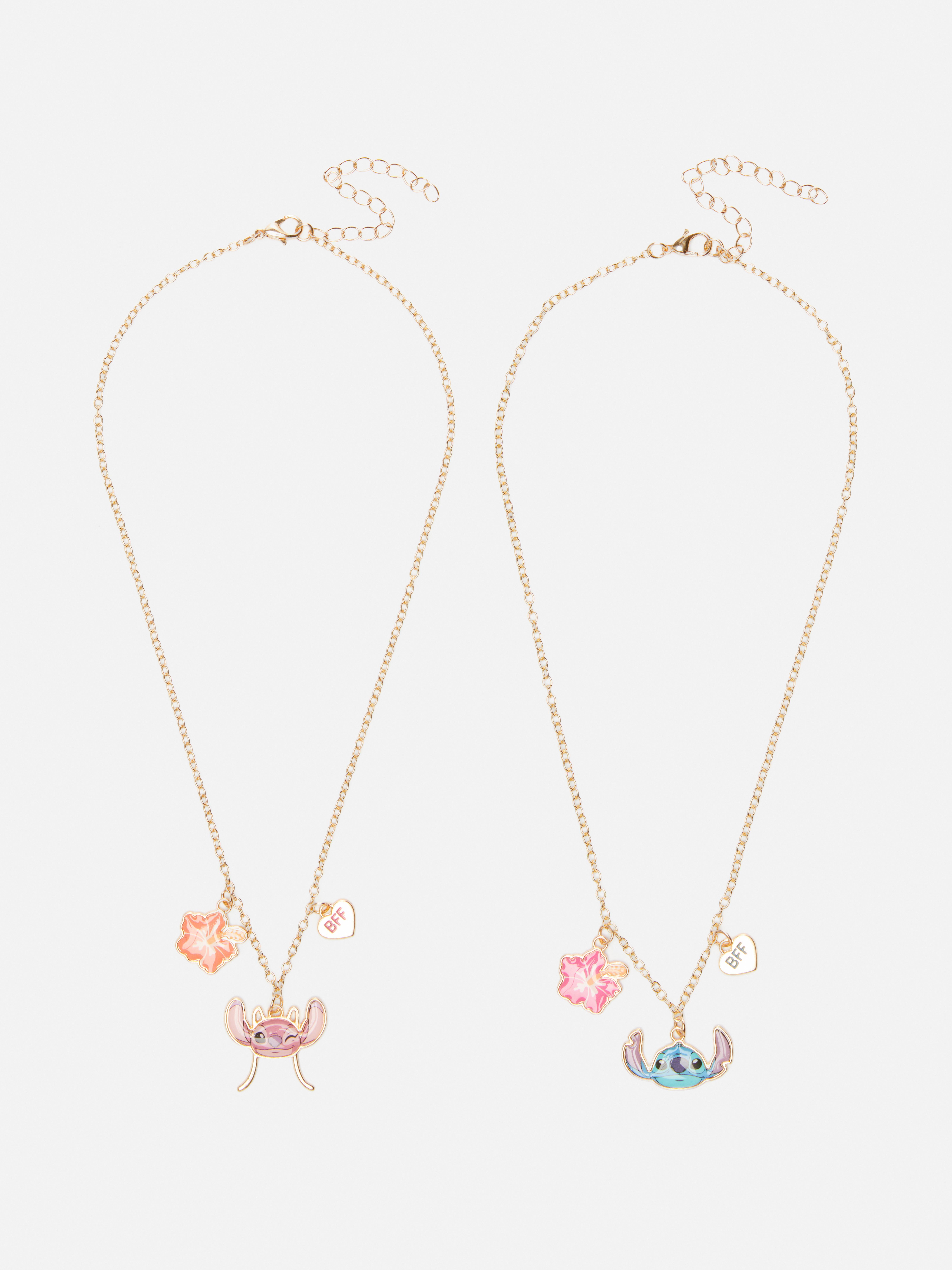 Two-Piece Disney's Lilo & Stitch Friendship Necklaces