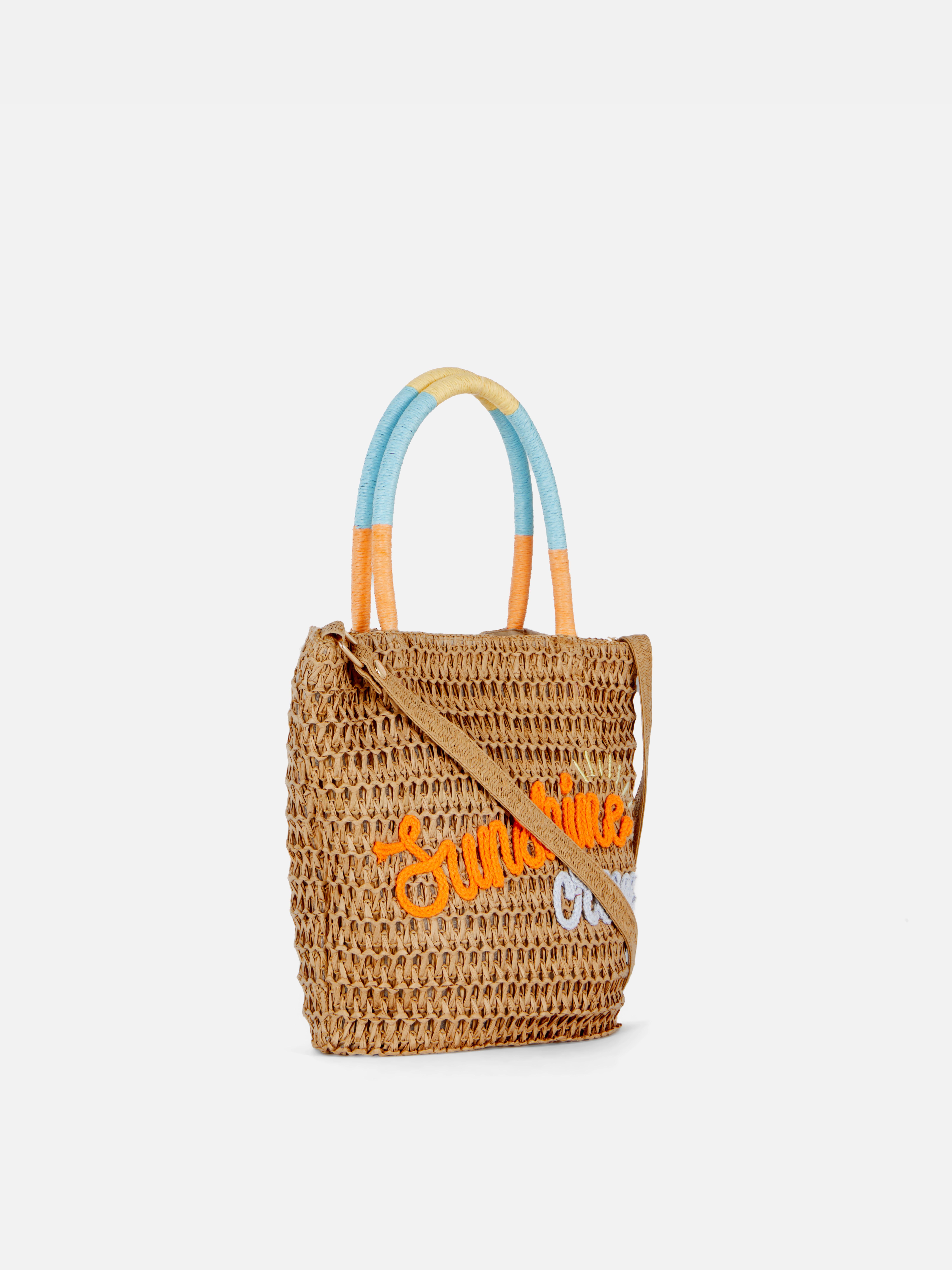 Stacey Solomon Straw Bag Penneys