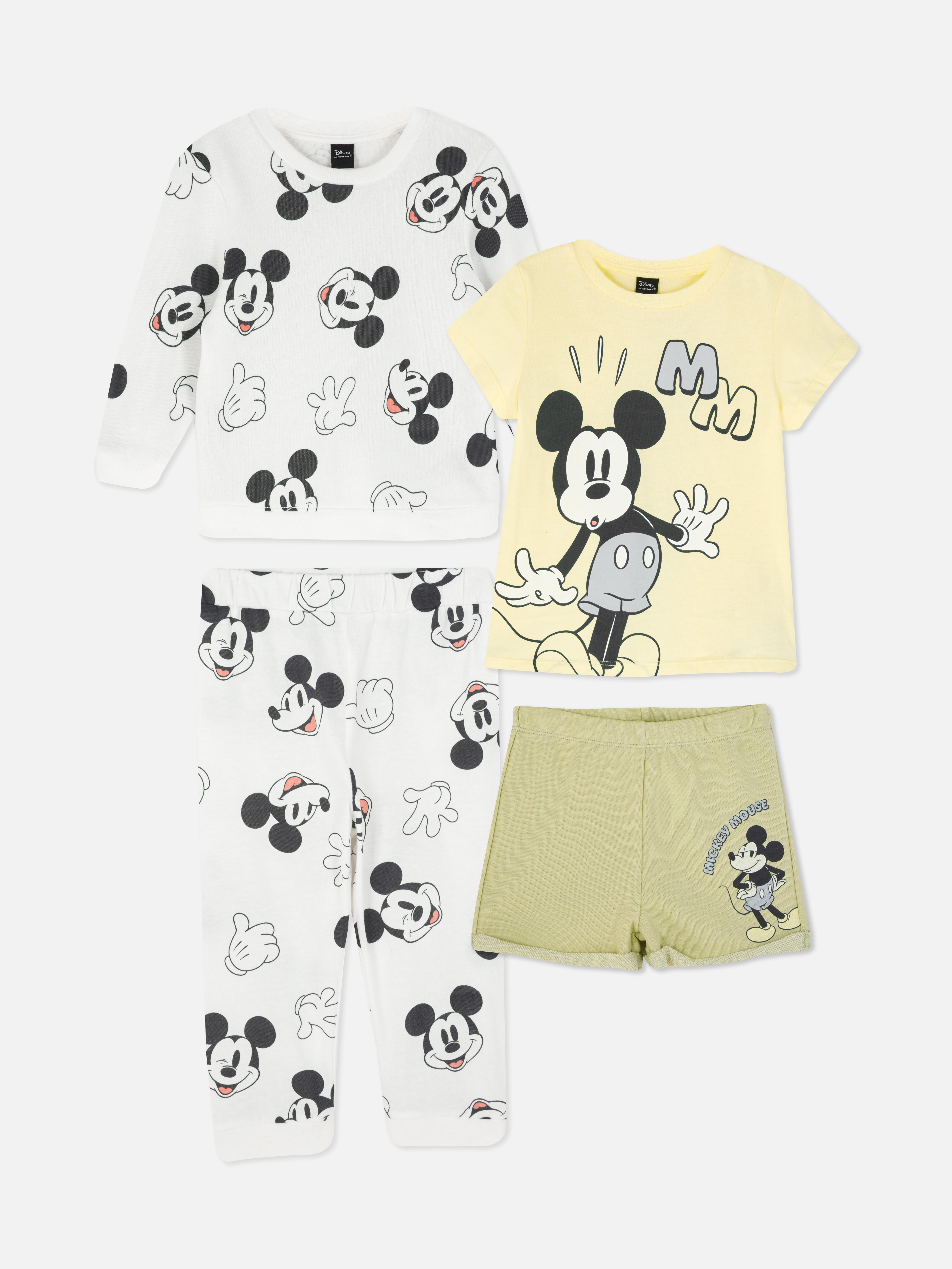 Boys Multi Disney's Mickey Mouse Printed Lounge Set