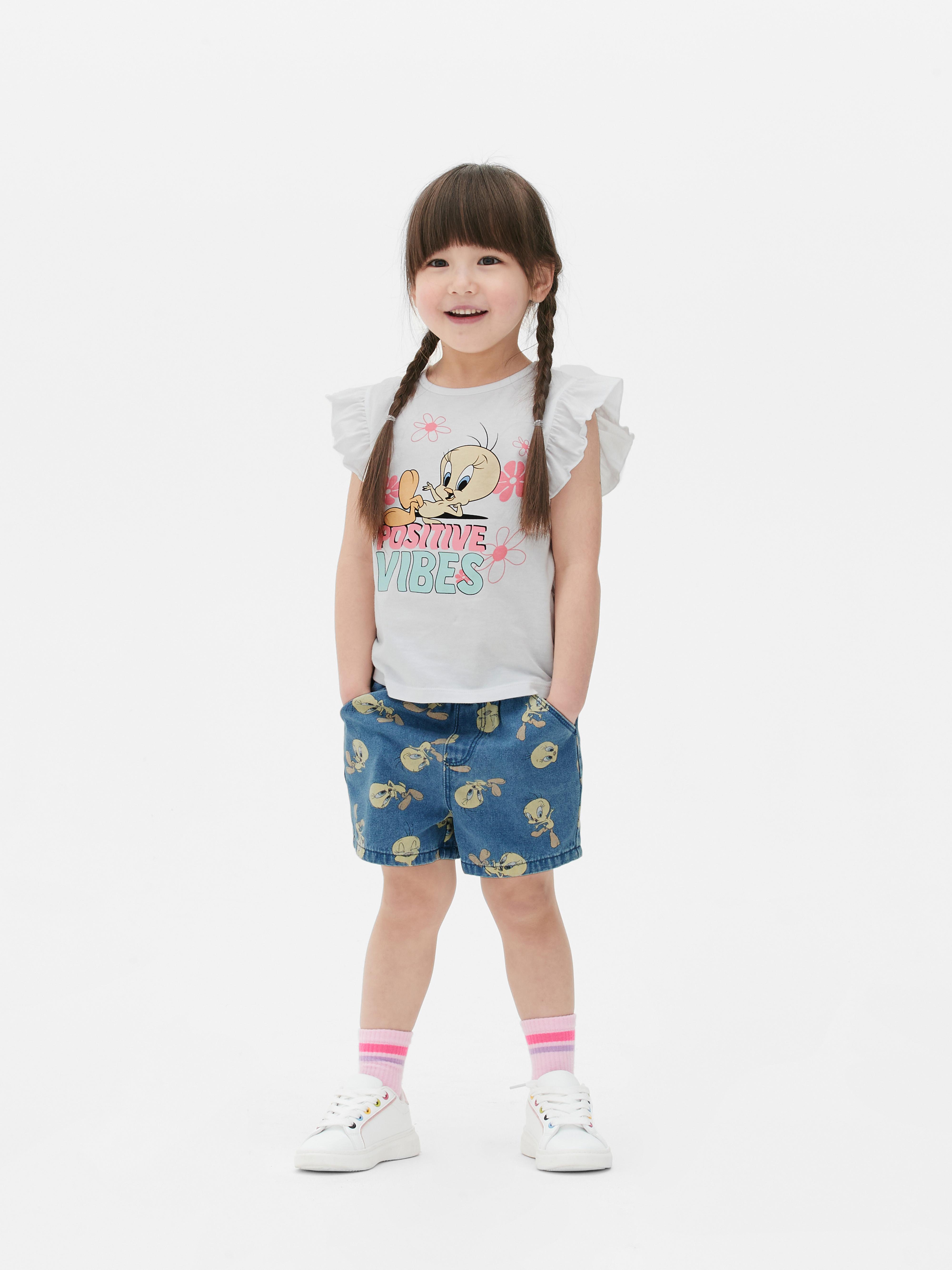 „Looney Tunes Tweety“ Set aus Top und Shorts