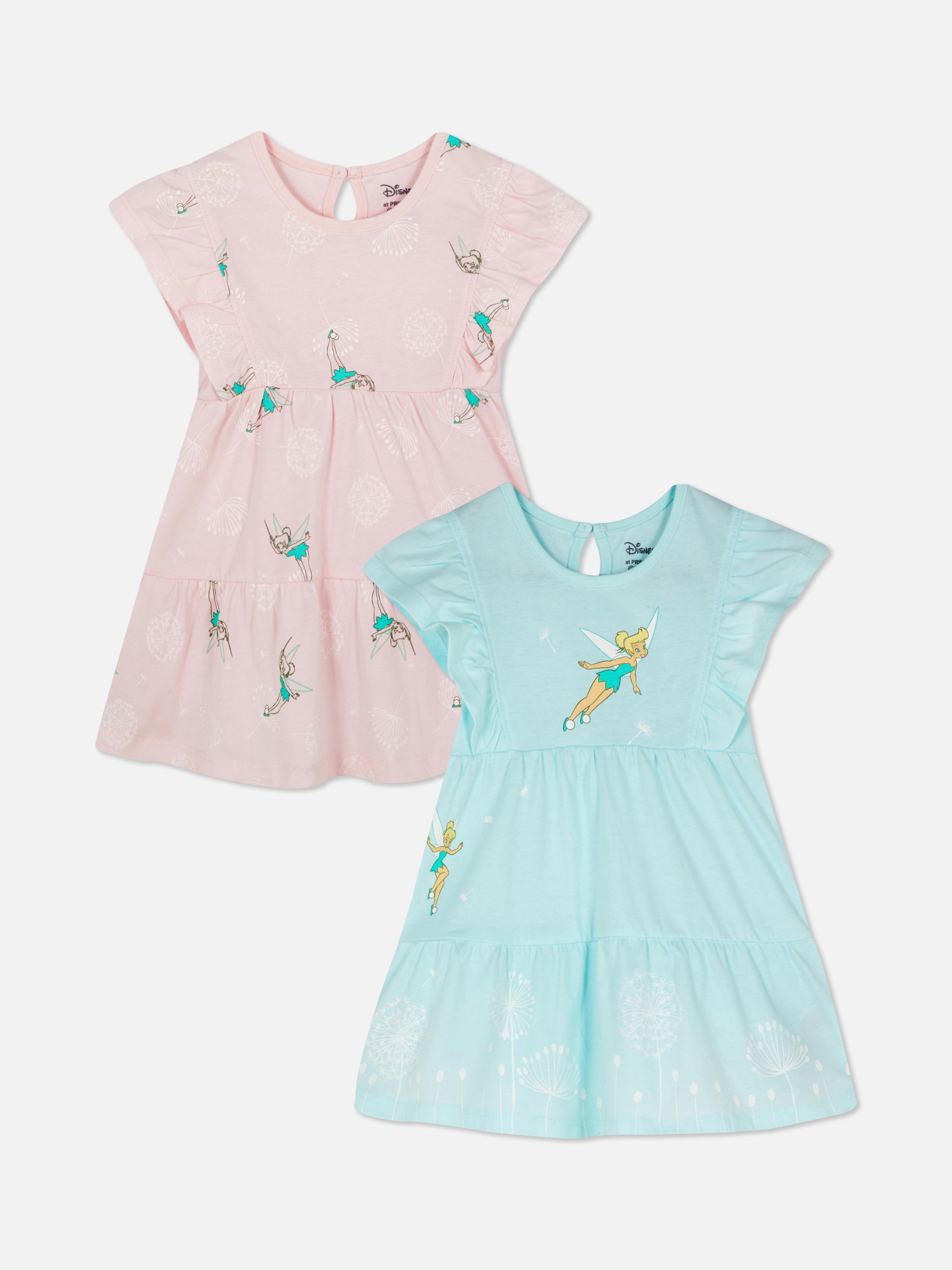 2pk Disney’s Tinker Bell Jersey Dresses