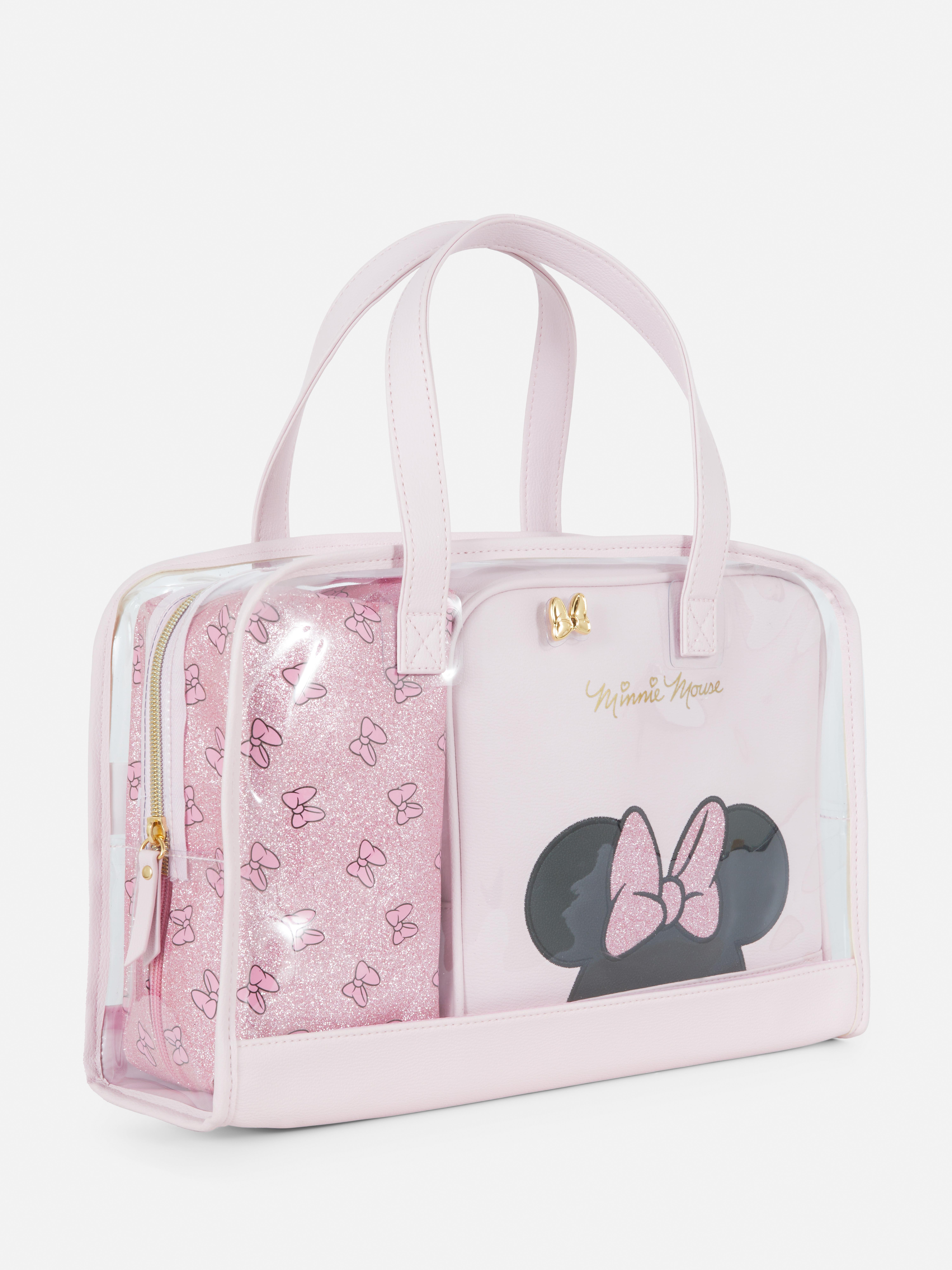 3pk Disney's Minnie Mouse Travel Cosmetics Bags