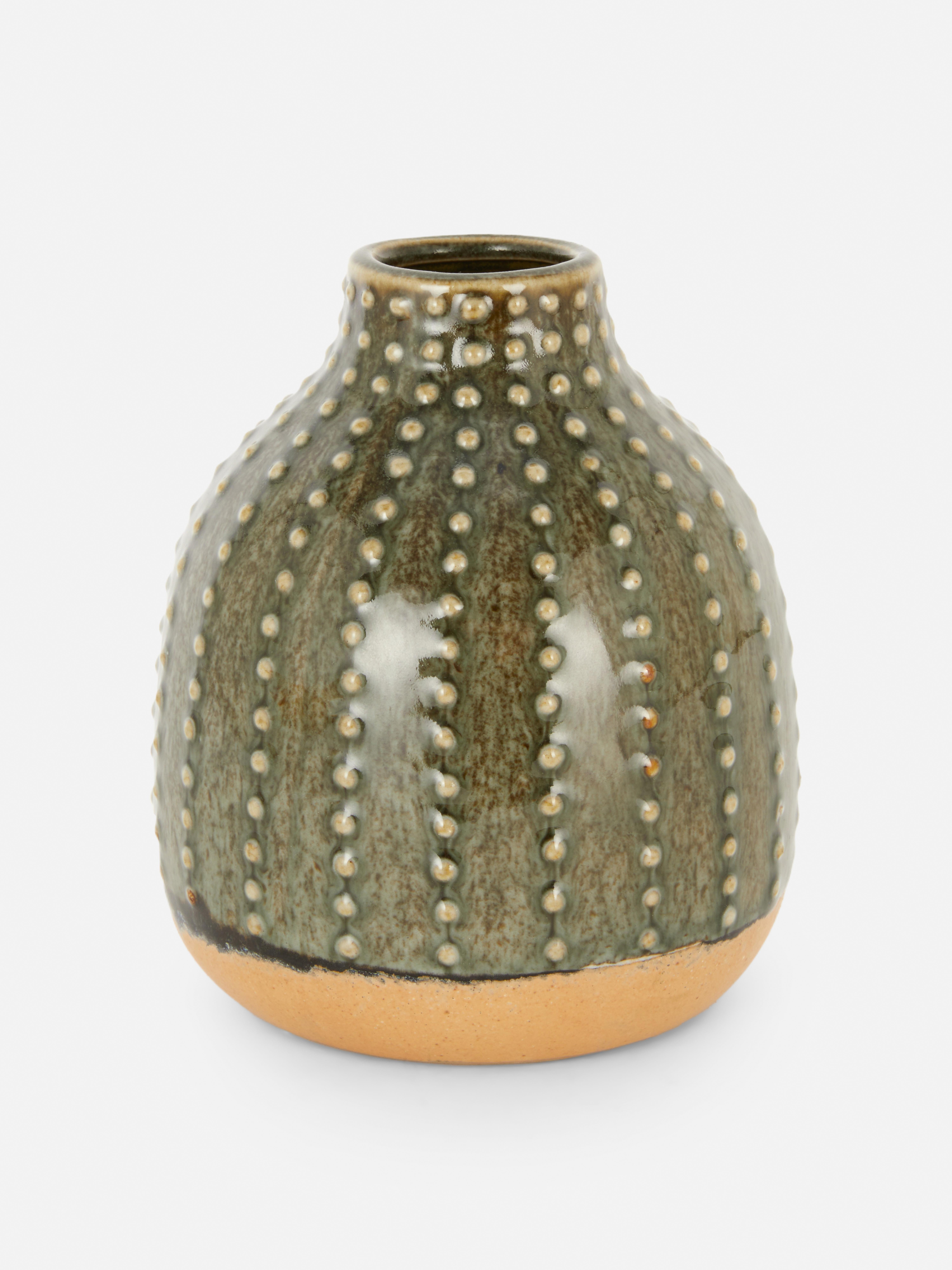 Small Textured Ceramic Vase