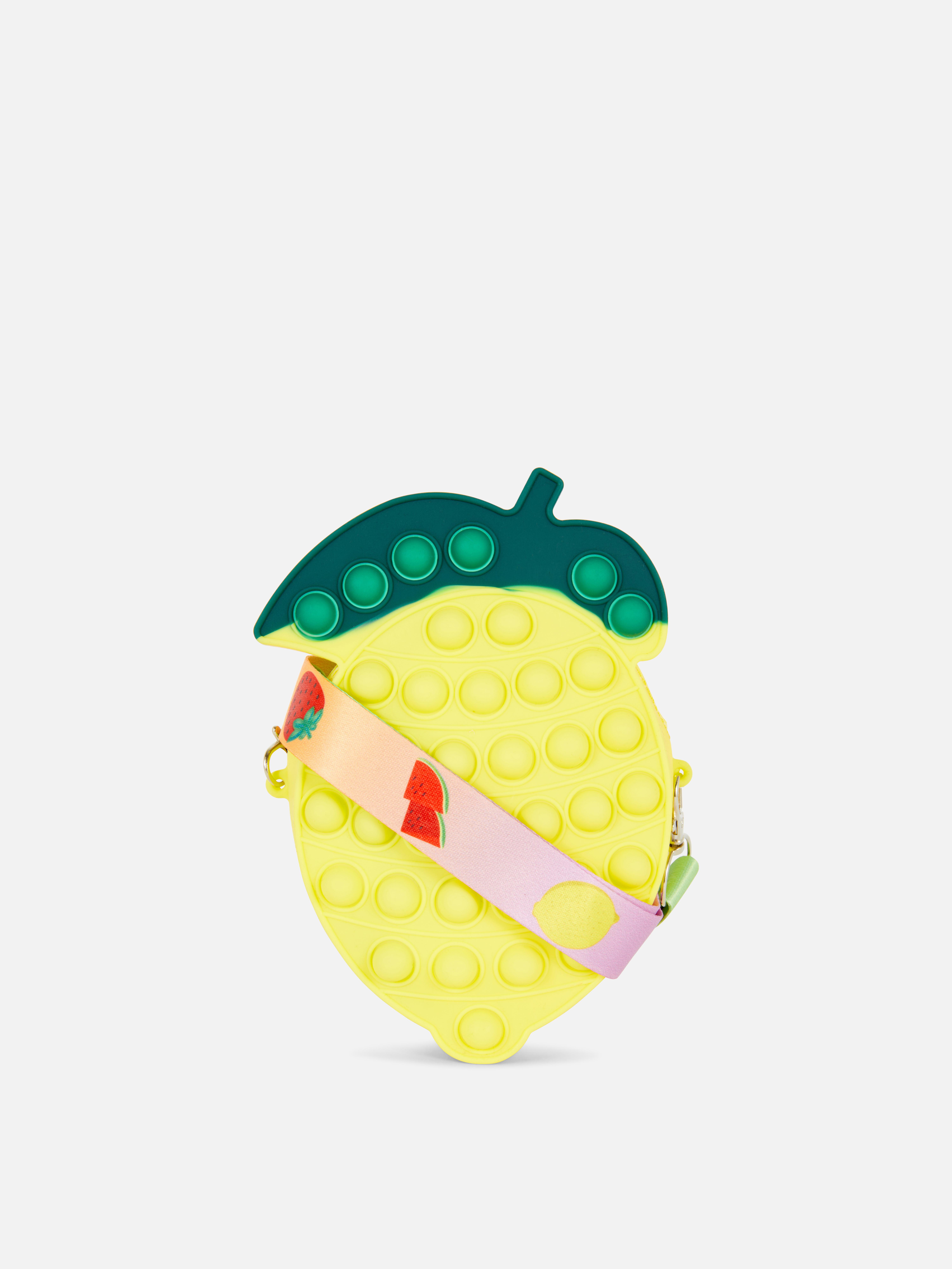 Pop-It-Tasche in Fruchtform