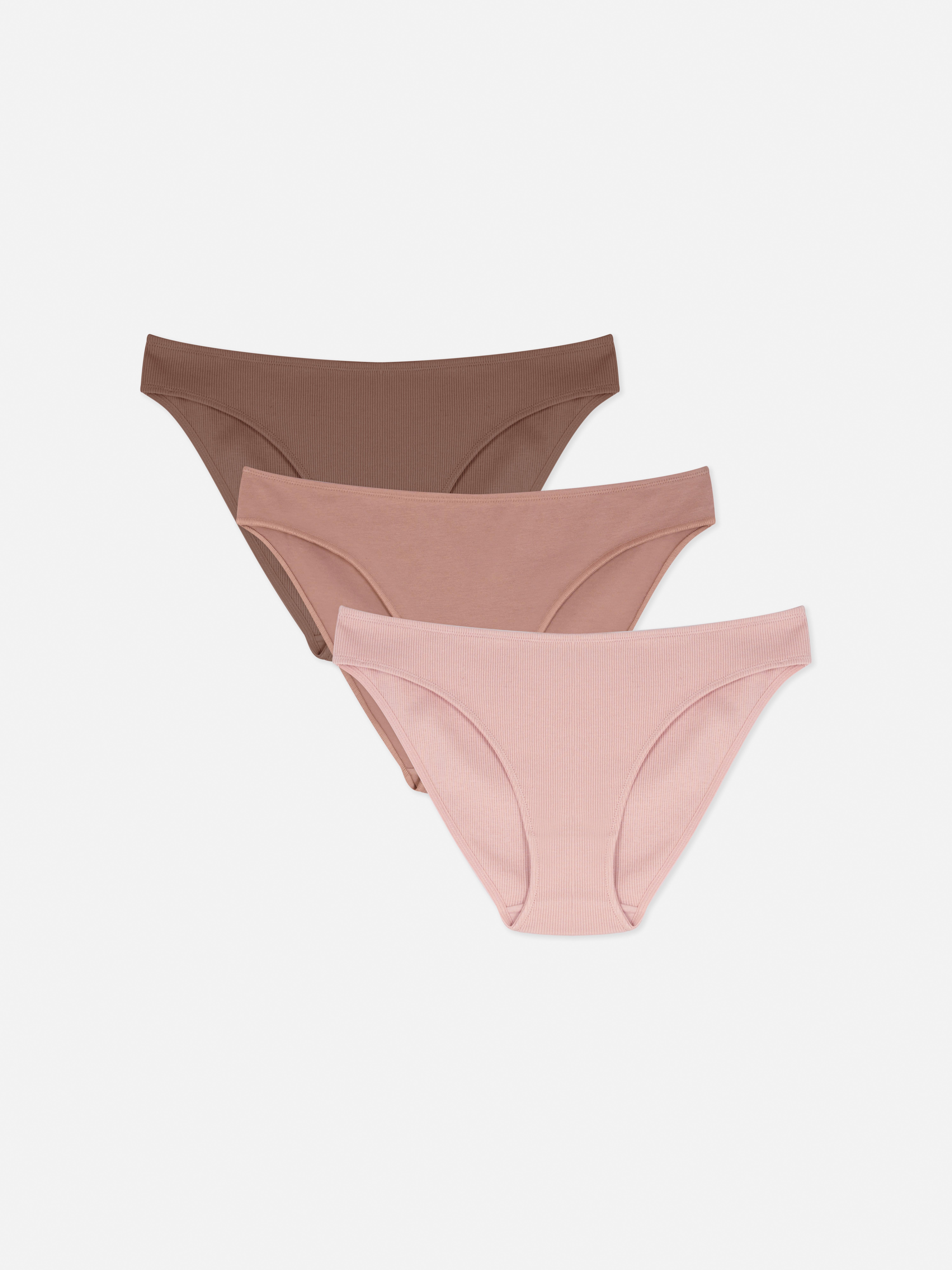 3-Pack Mini Ribbed Briefs
