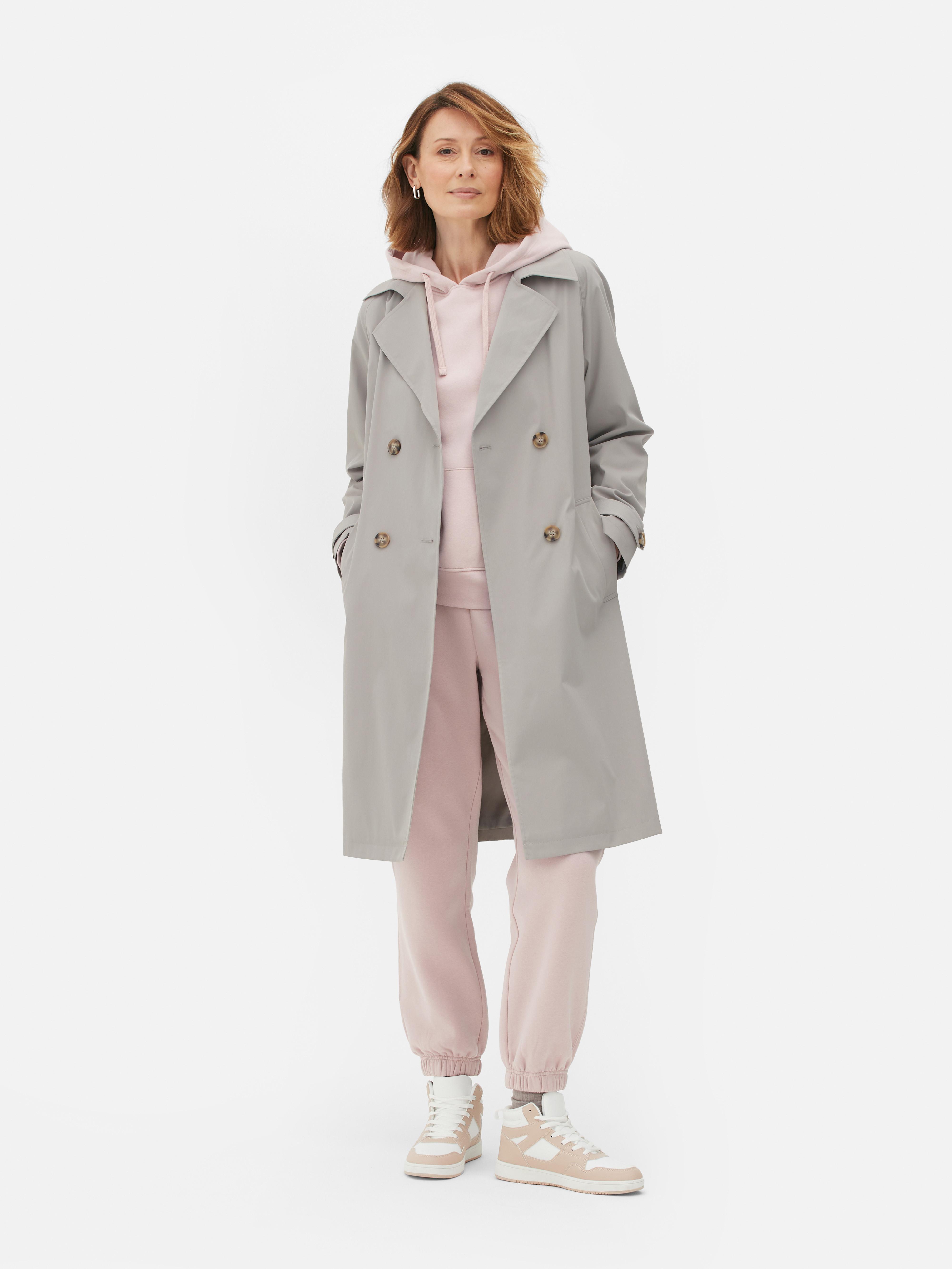 Double Breasted Trench Coat