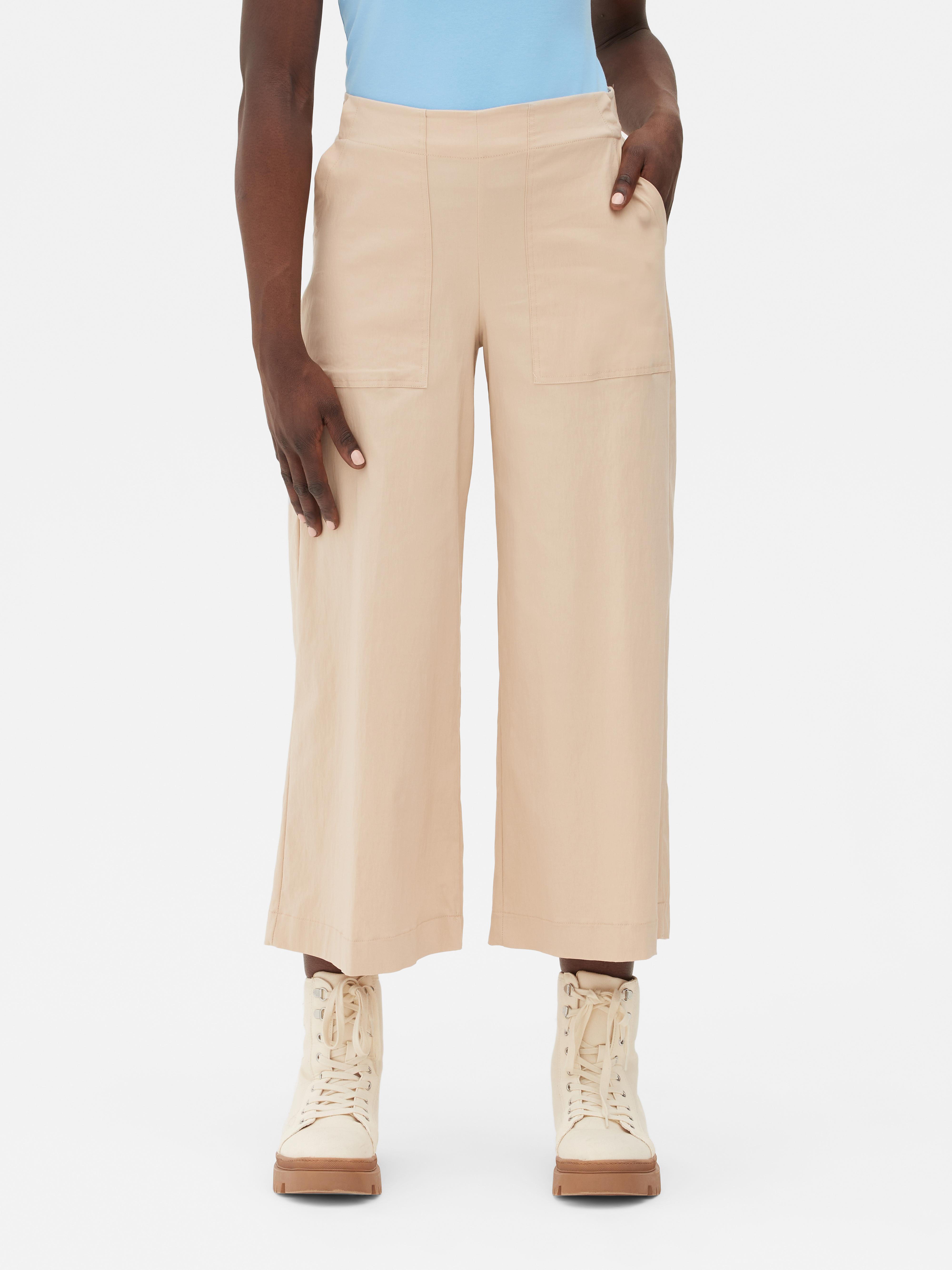 High-Rise Culotte Trousers | Primark