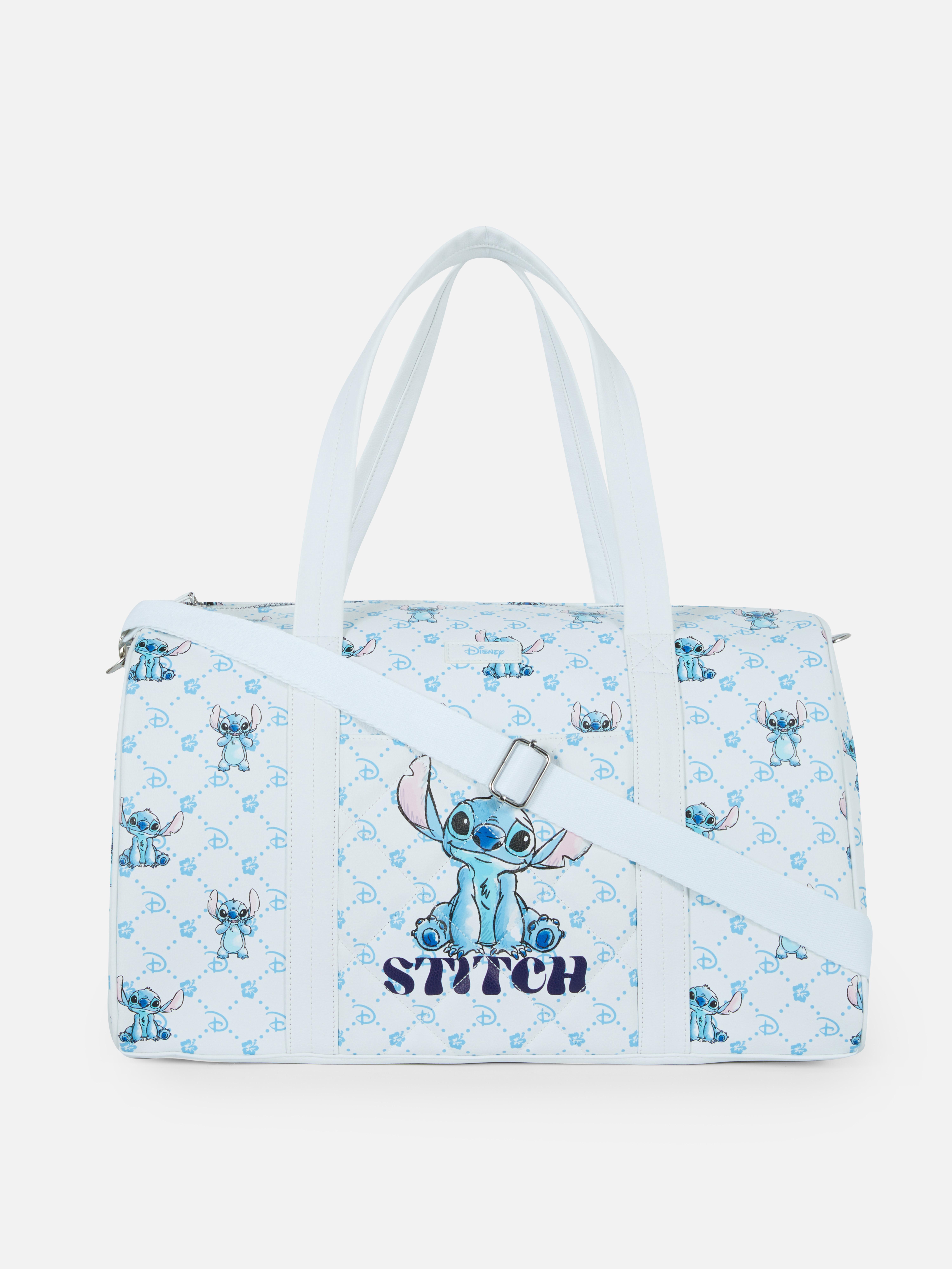 Disney's Lilo & Stitch Pleated Weekender Bag White