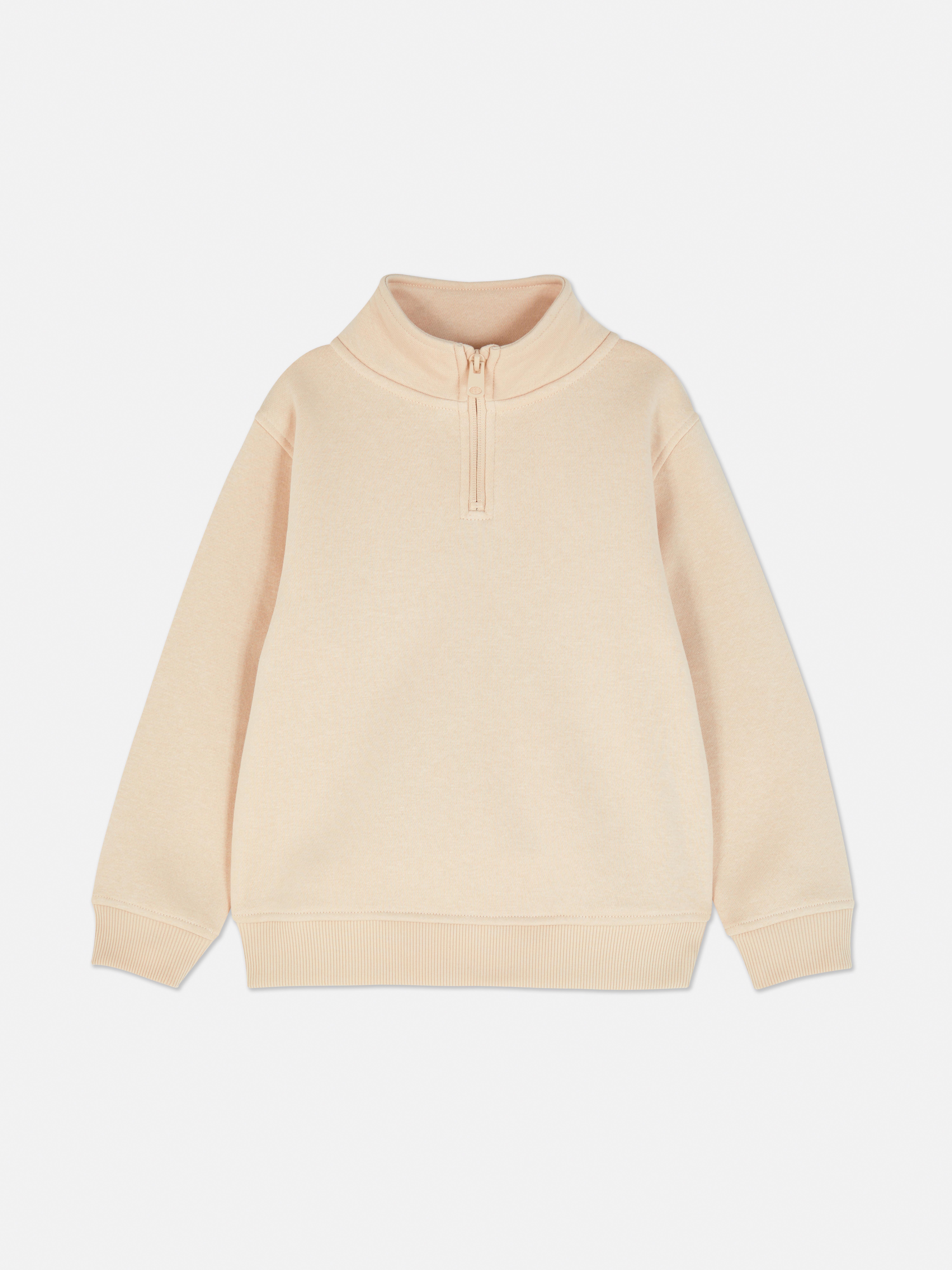 Bluza ze stójką zapinaną na suwak z przodu