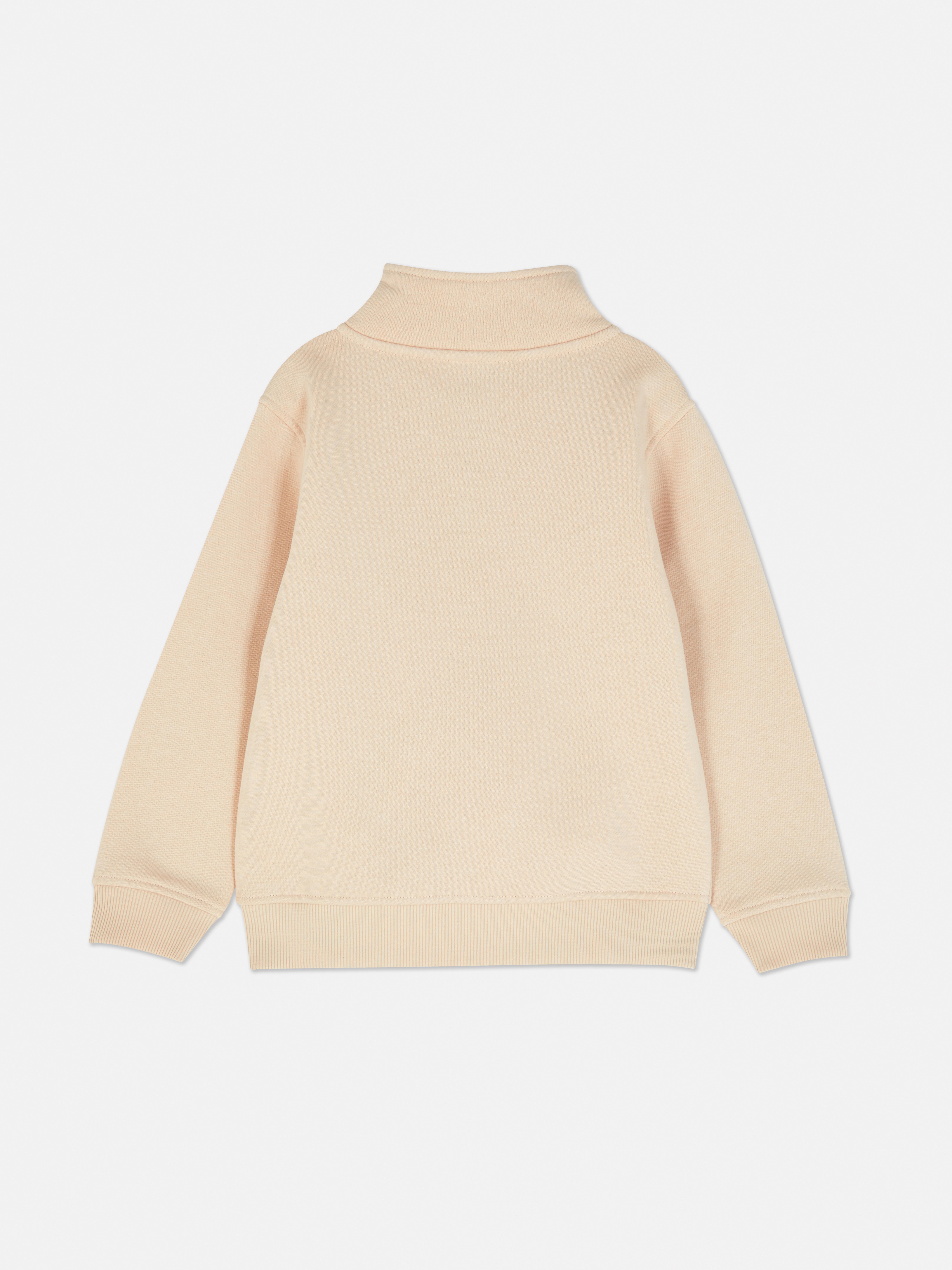 Bluza ze stójką zapinaną na suwak z przodu
