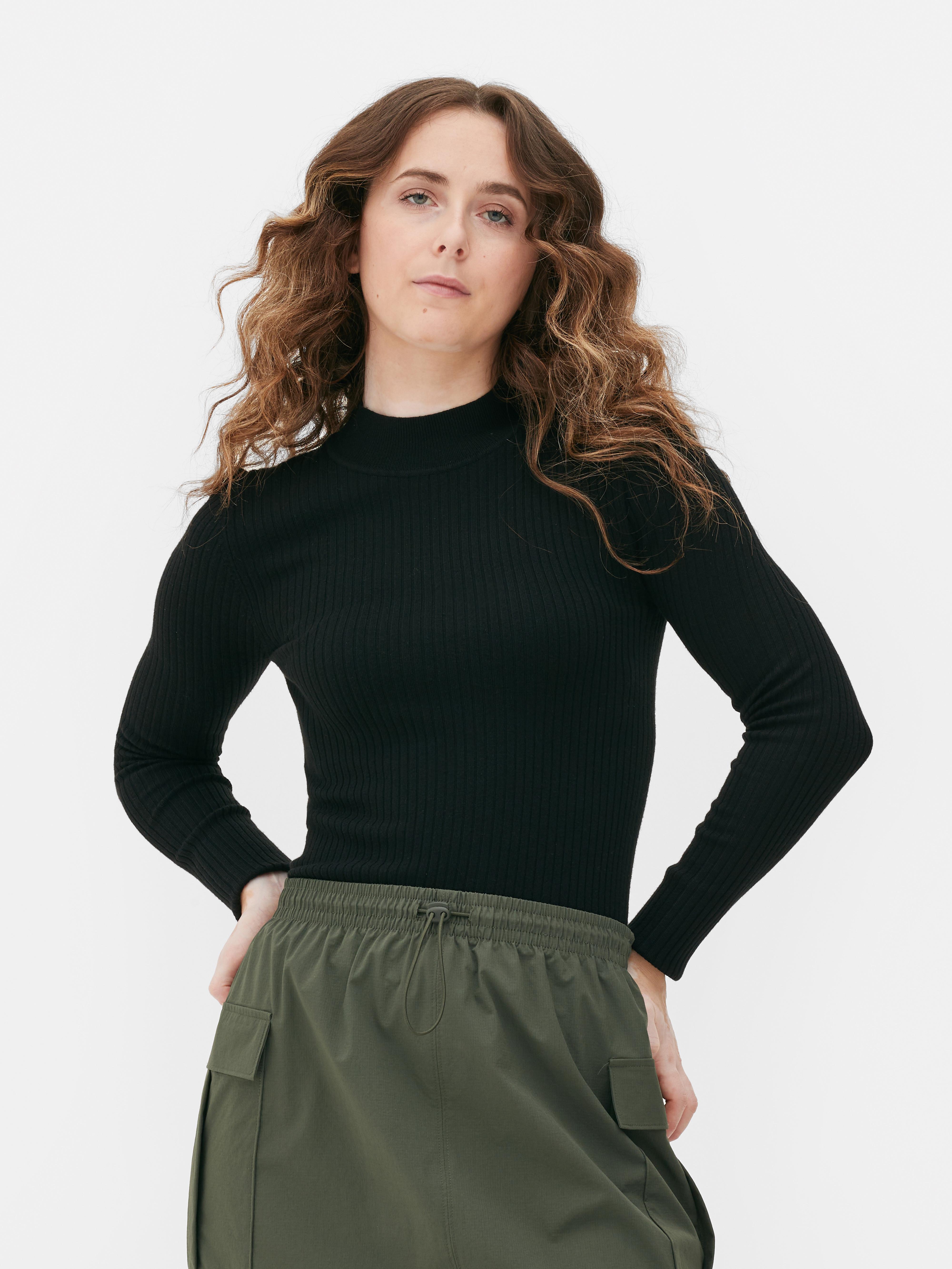 Black turtleneck clearance primark