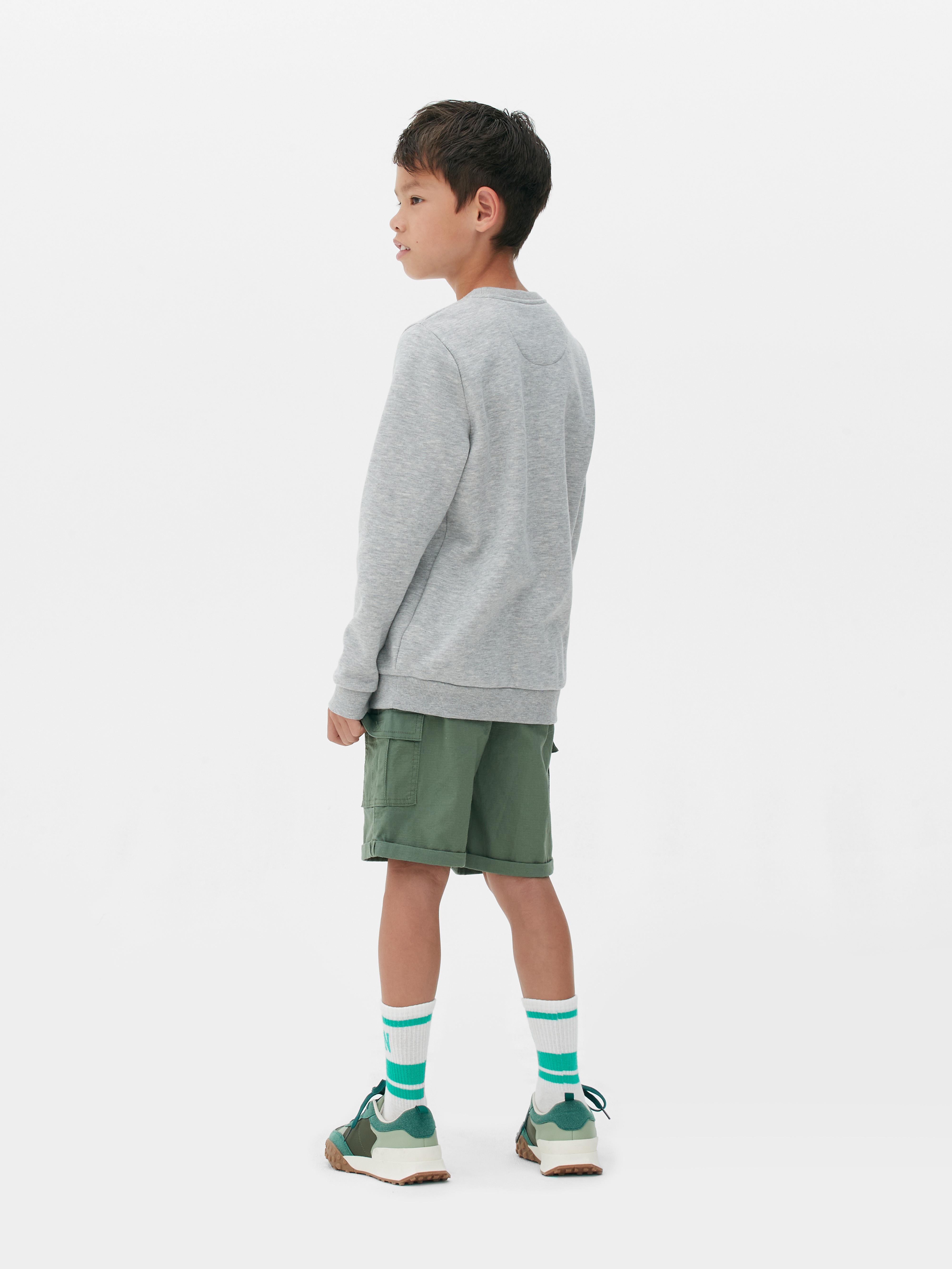 Sweatshirt mit Rundhalsausschnitt