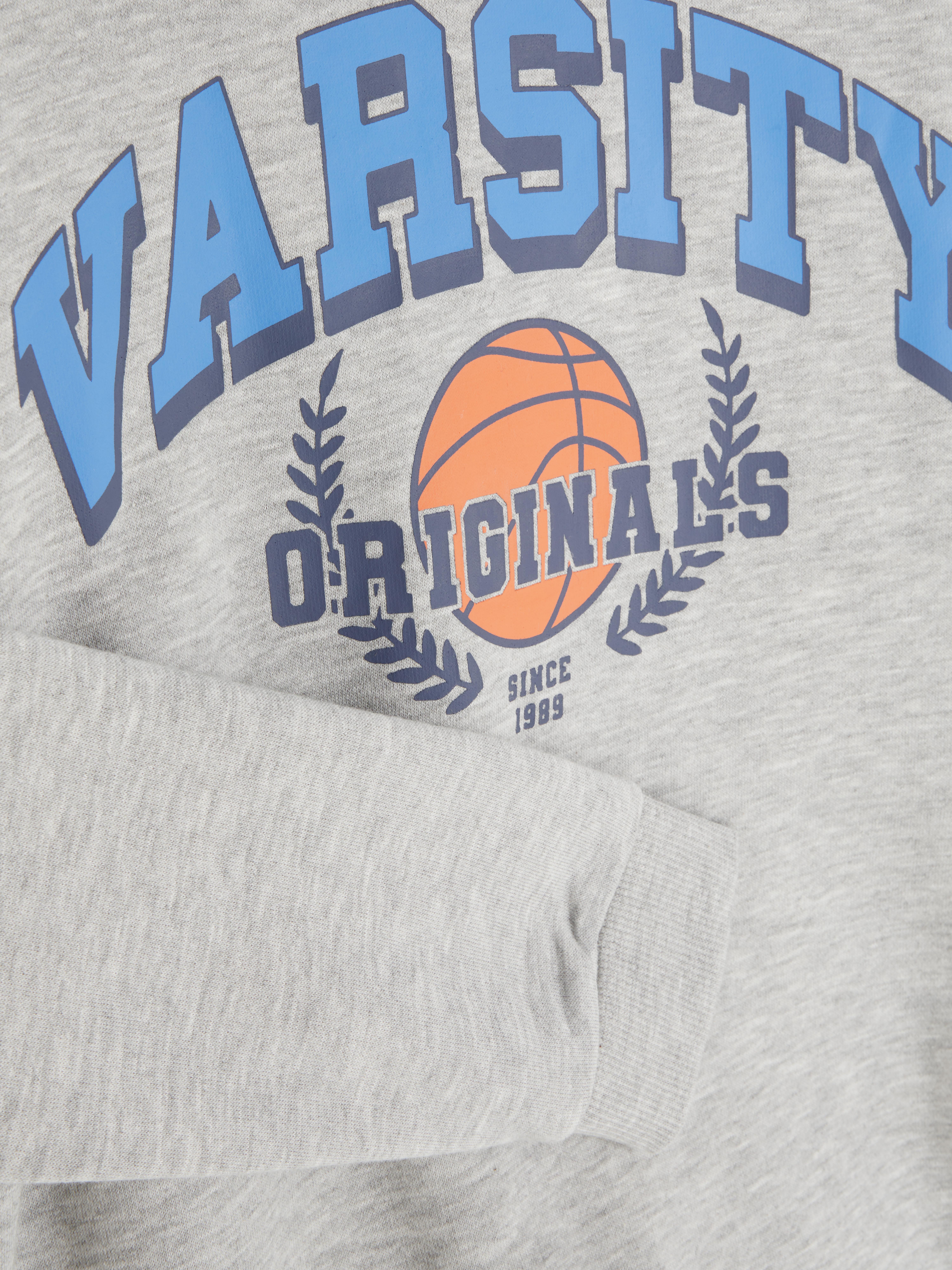 Sweatshirt mit Rundhalsausschnitt