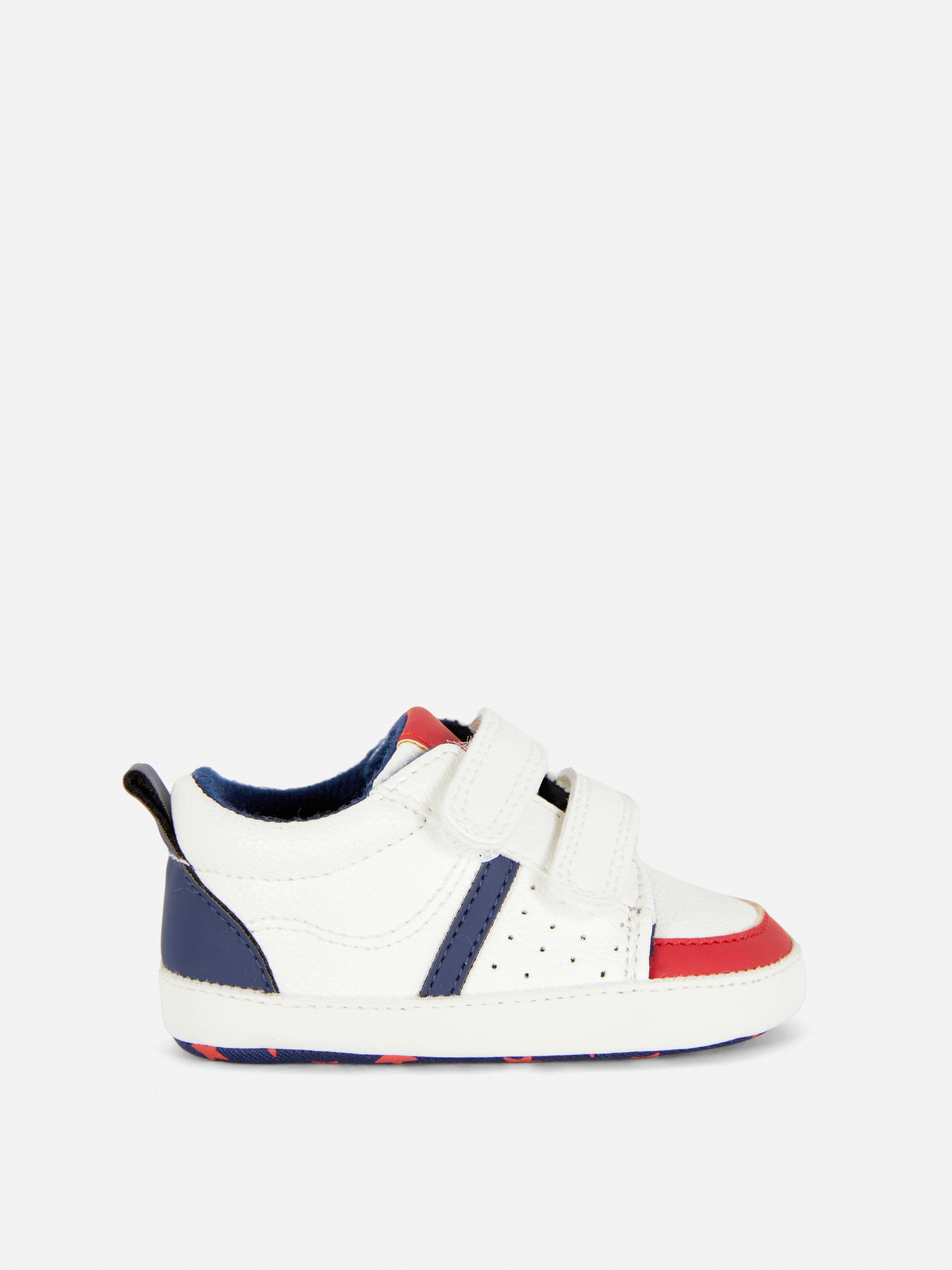 Colour Block Low-Top Trainers