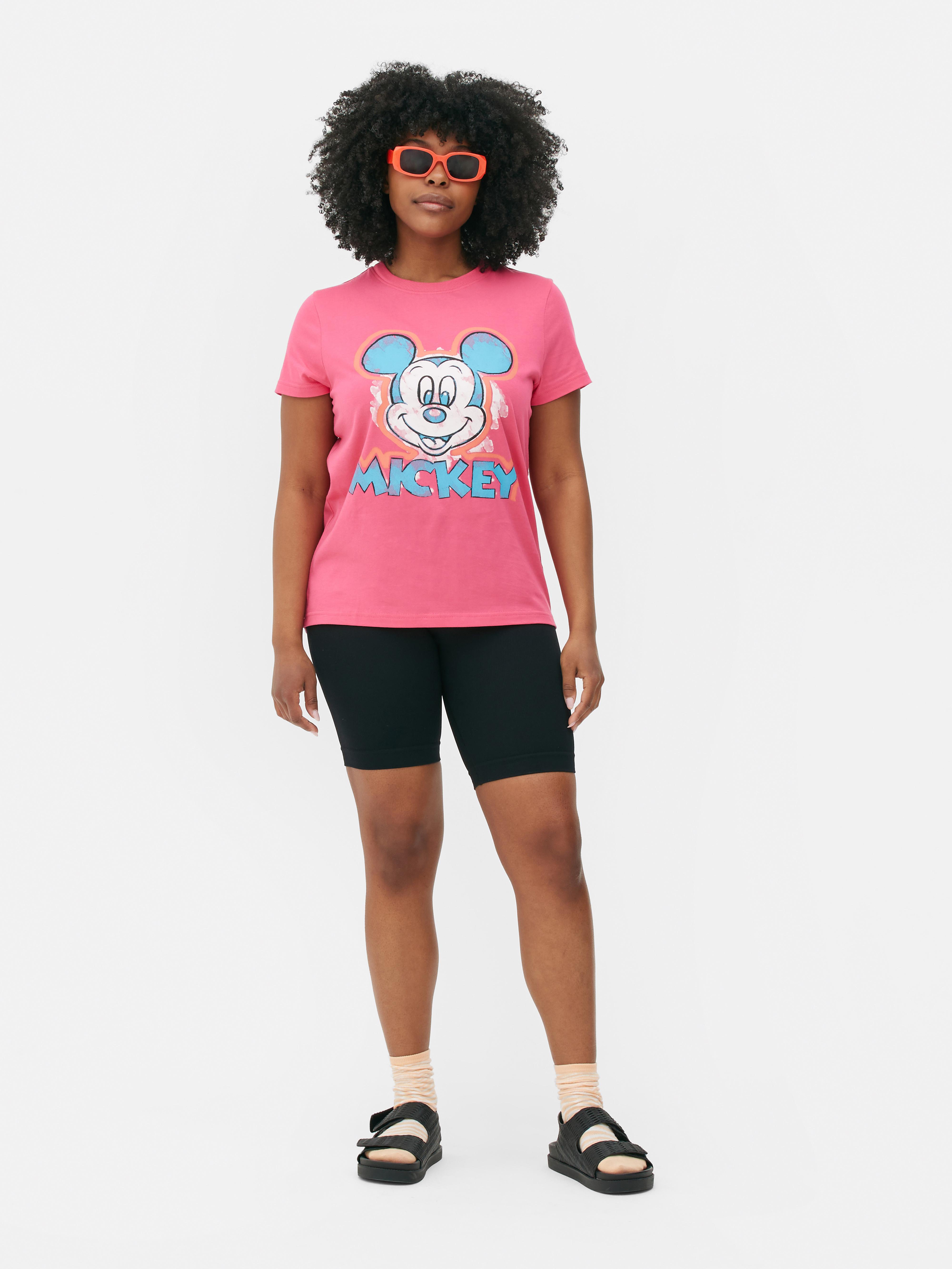 T-shirt coordinata con stampa Topolino Disney