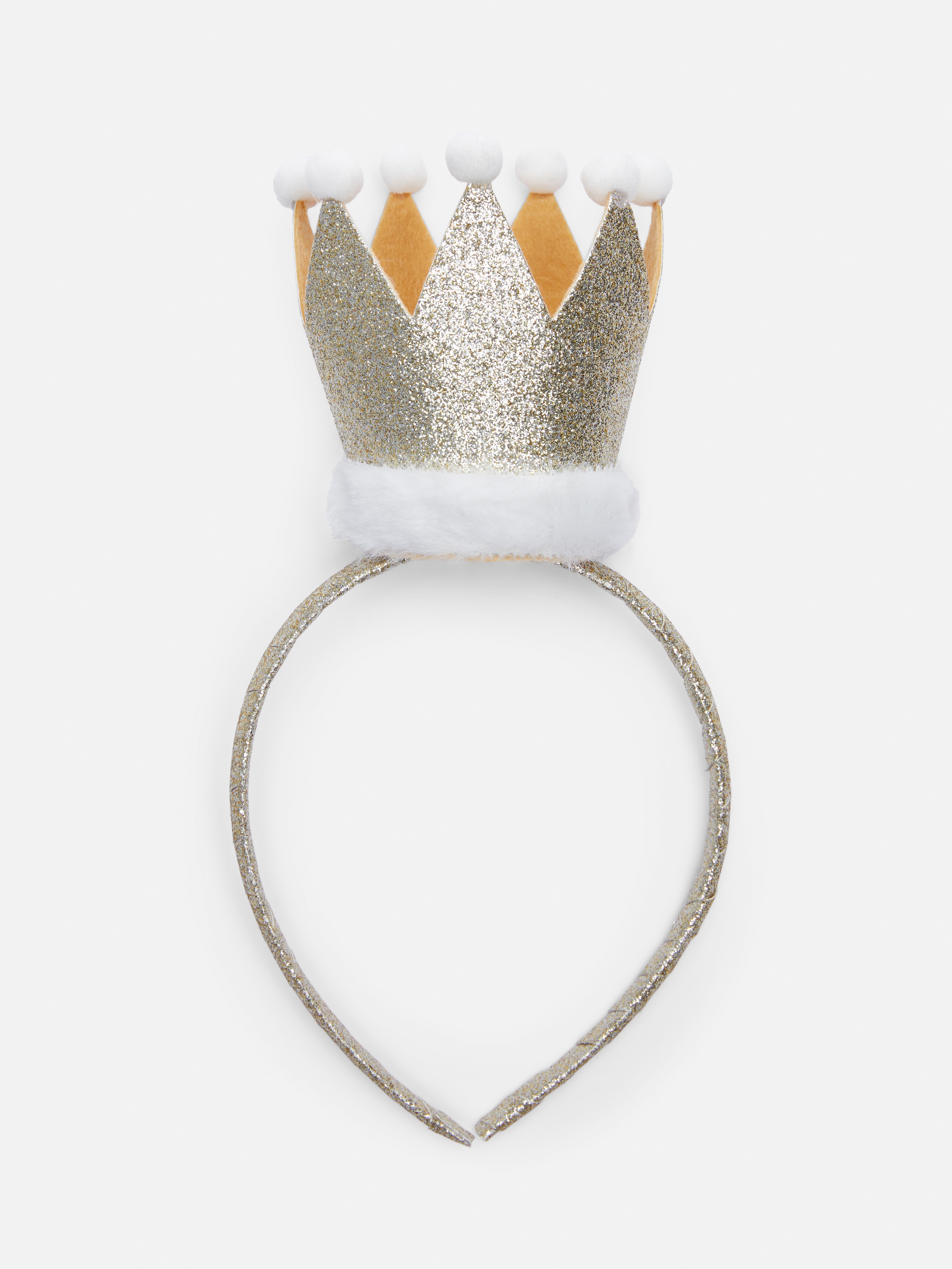 Glitter Crown Headband