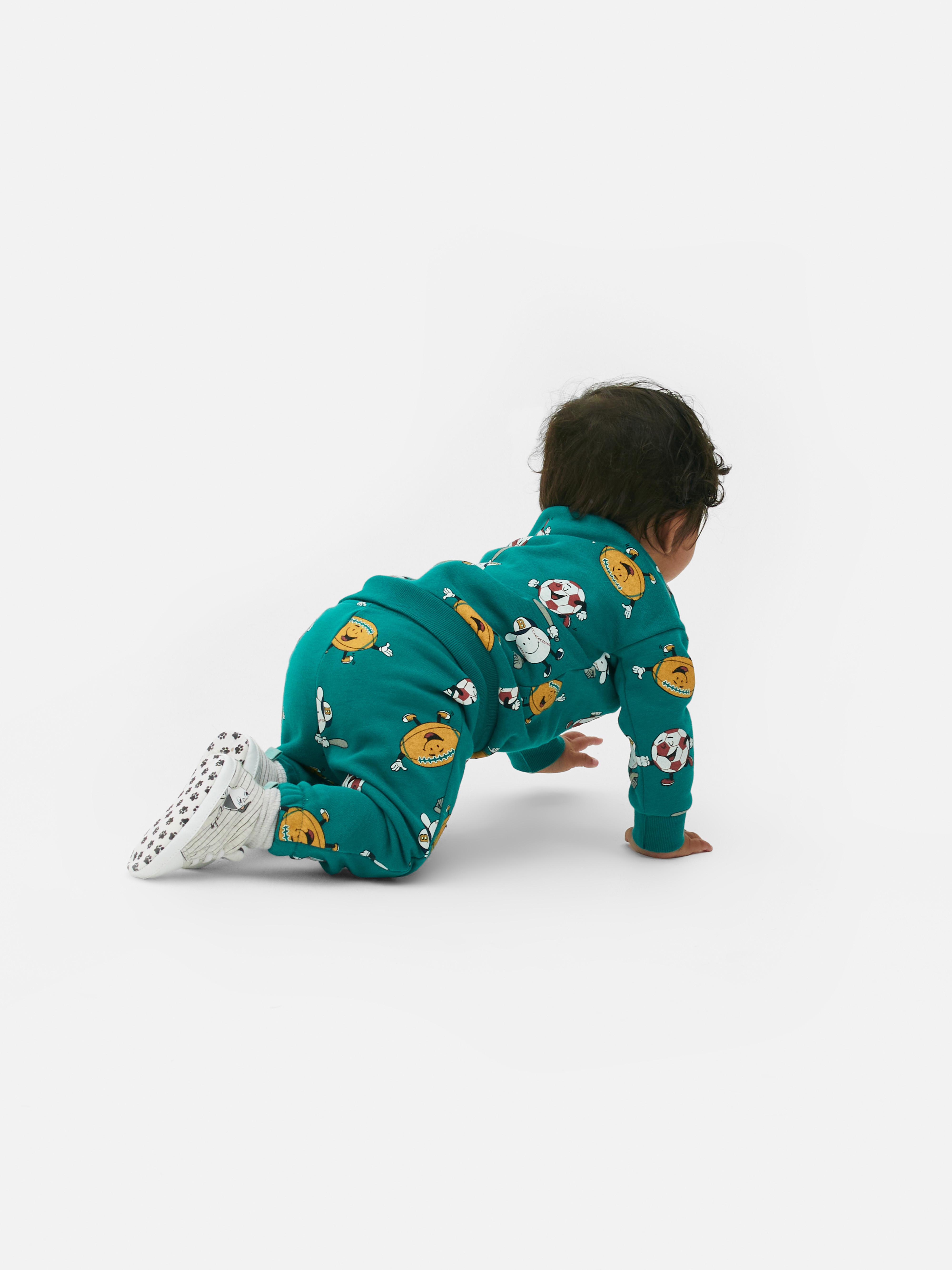 Baby Boys Green Crew Neck Sweater Primark