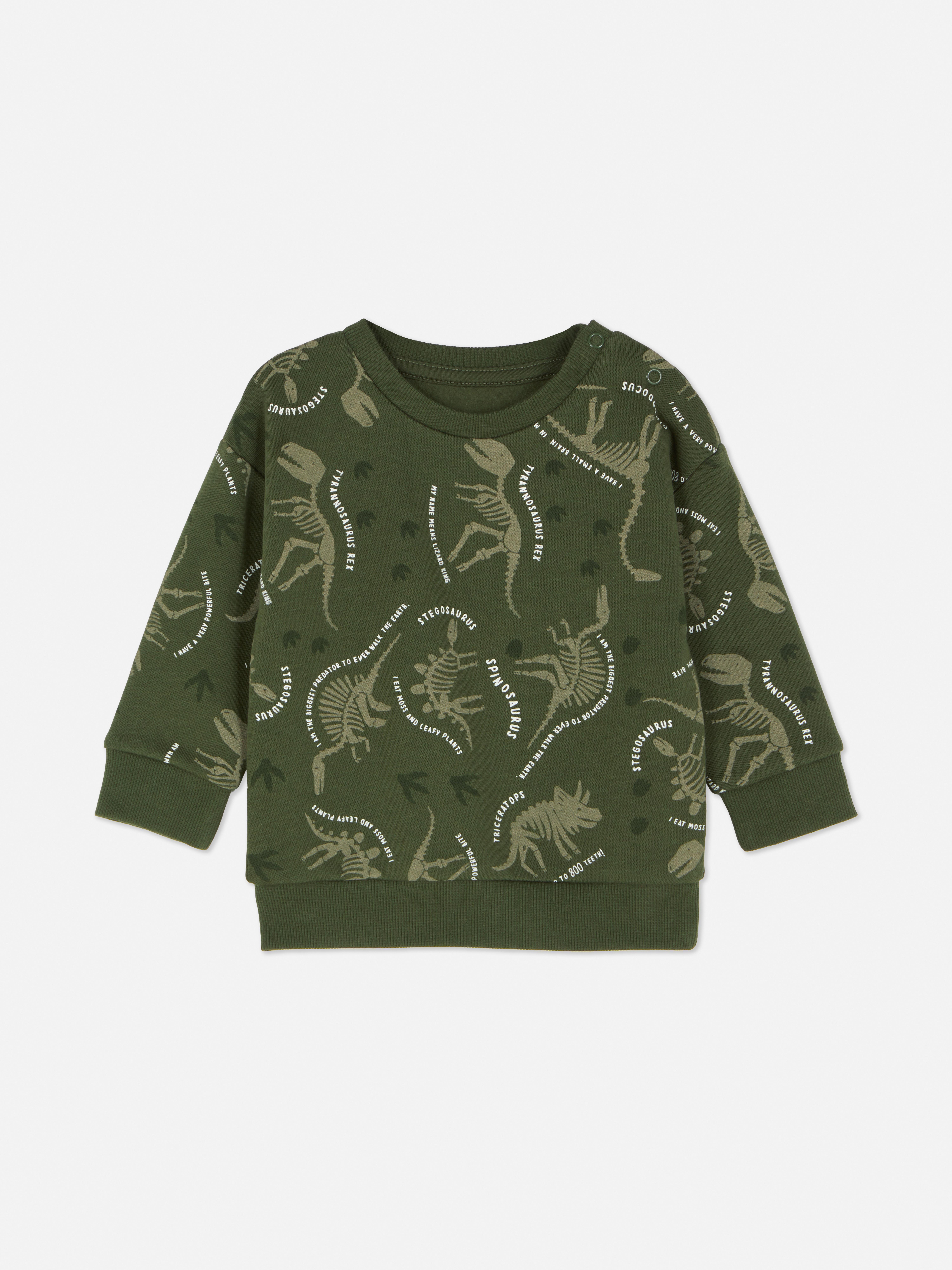 Sweatshirt mit Rundhalsausschnitt - Khakifarben - Jungen | Primark