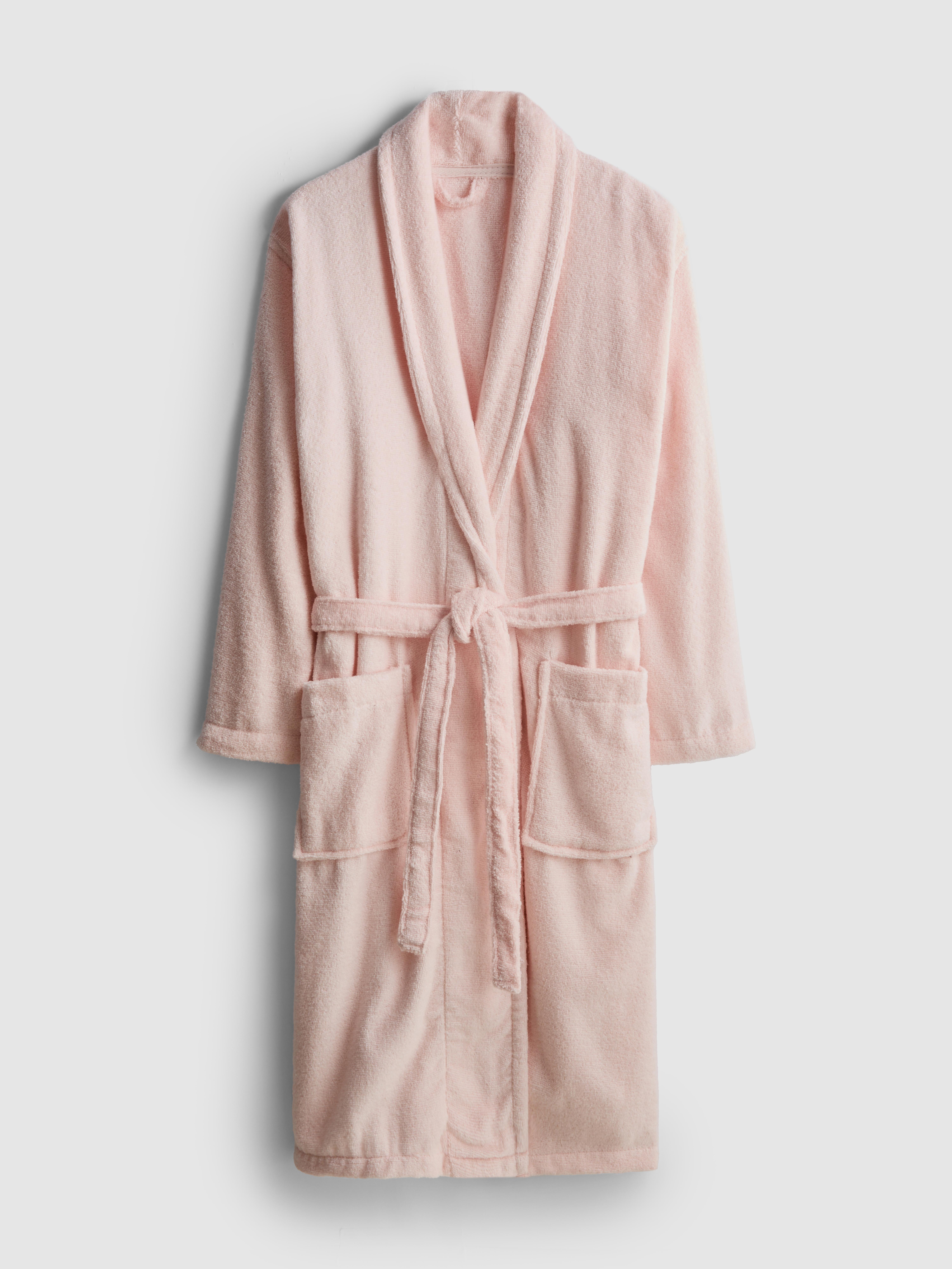 Vestaglia da spa in spugna di cotone