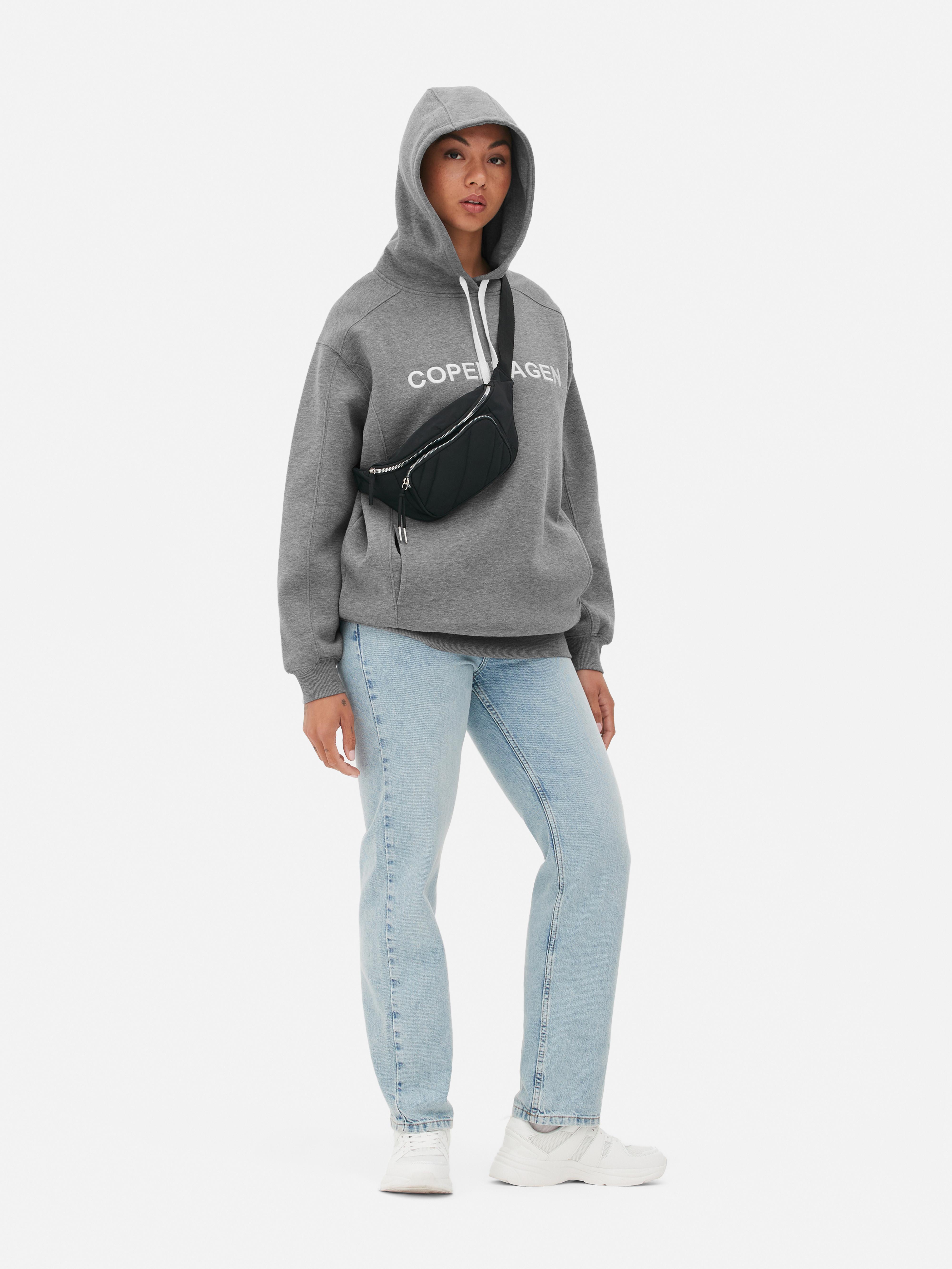 All Day Oversized Hoodie | Light Grey Marl