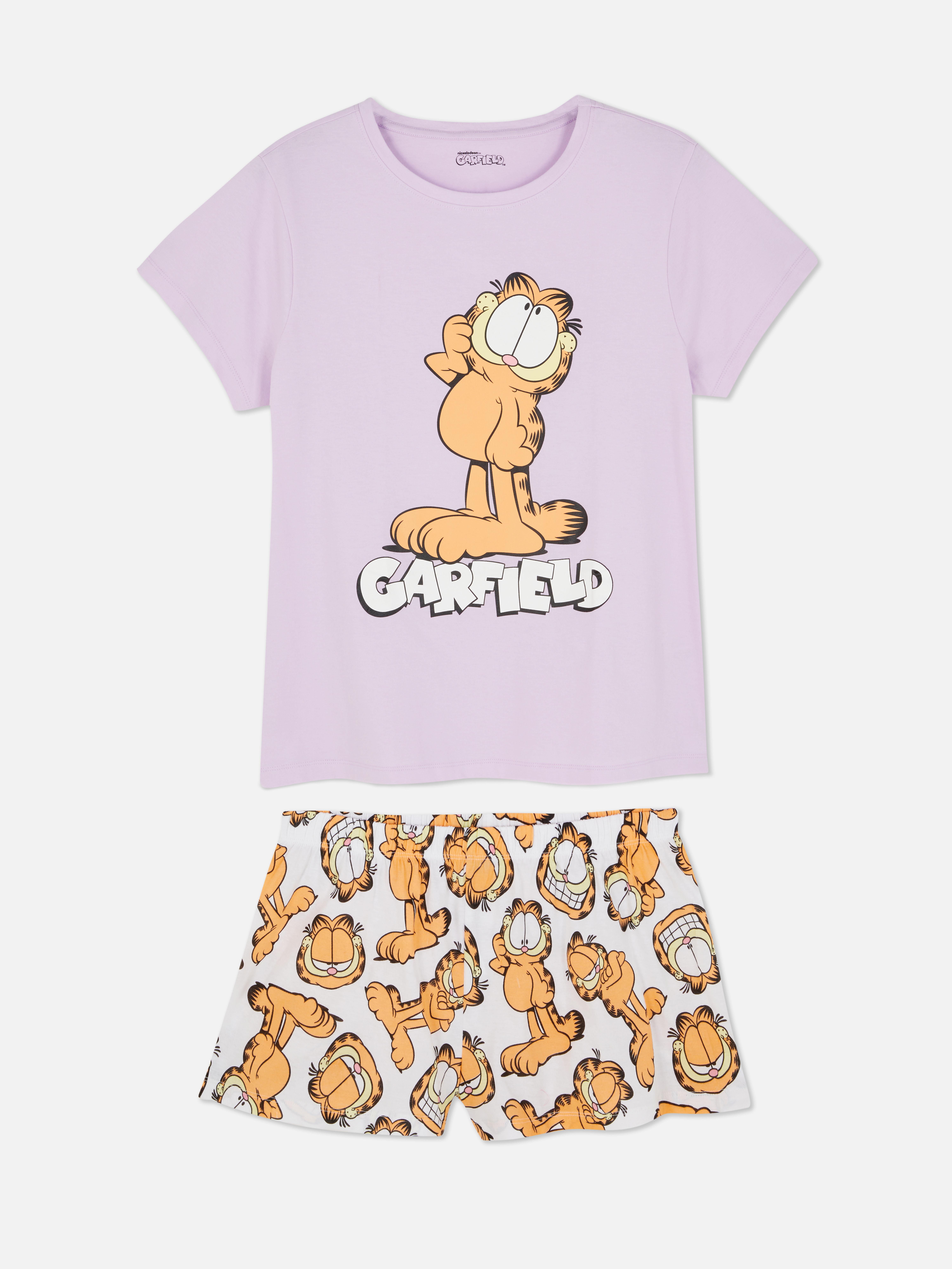 Indomable Aprendiz Eficiente Pijama de manga corta de Garfield | Primark