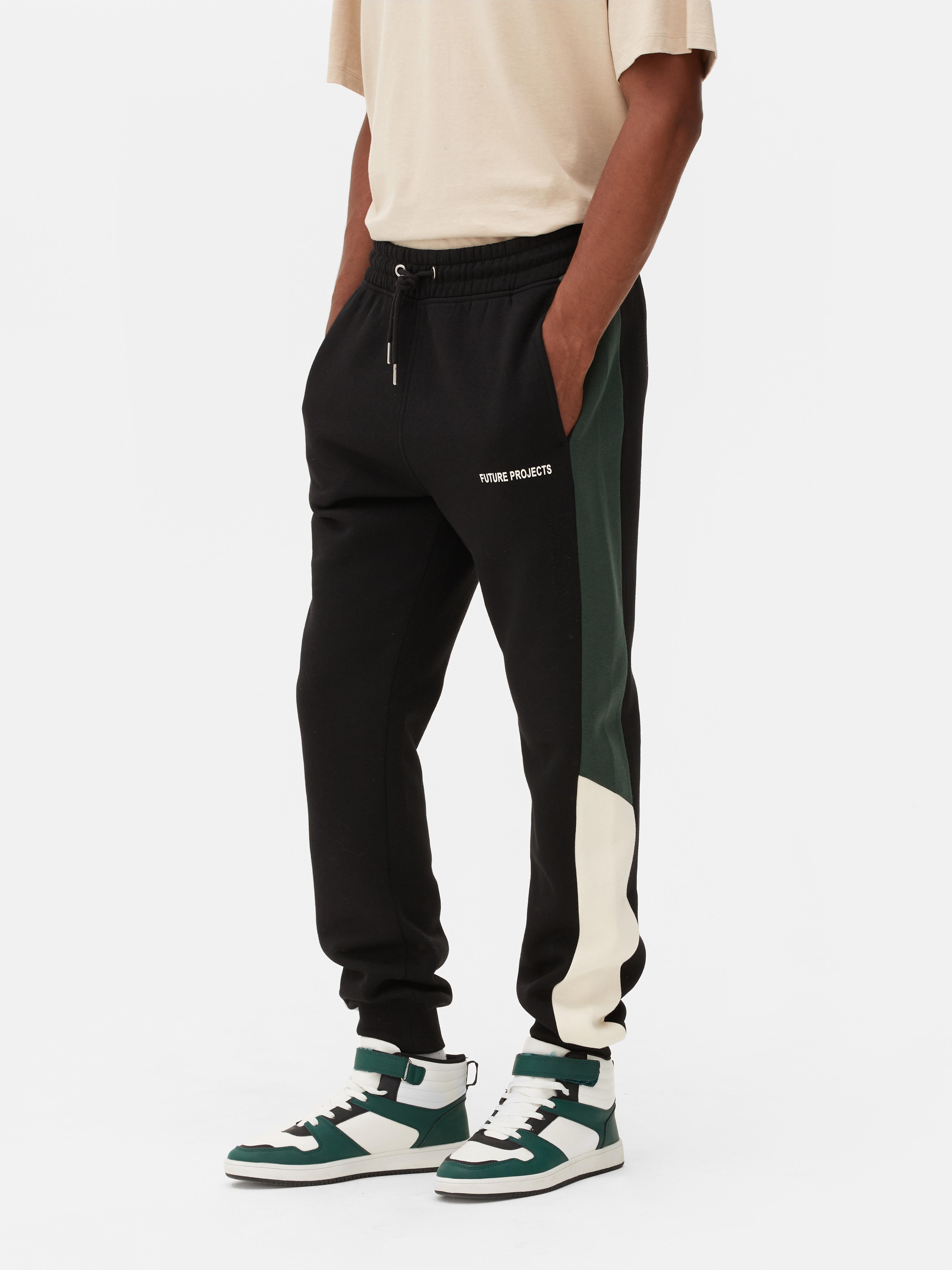 Side stripe jogger online pants