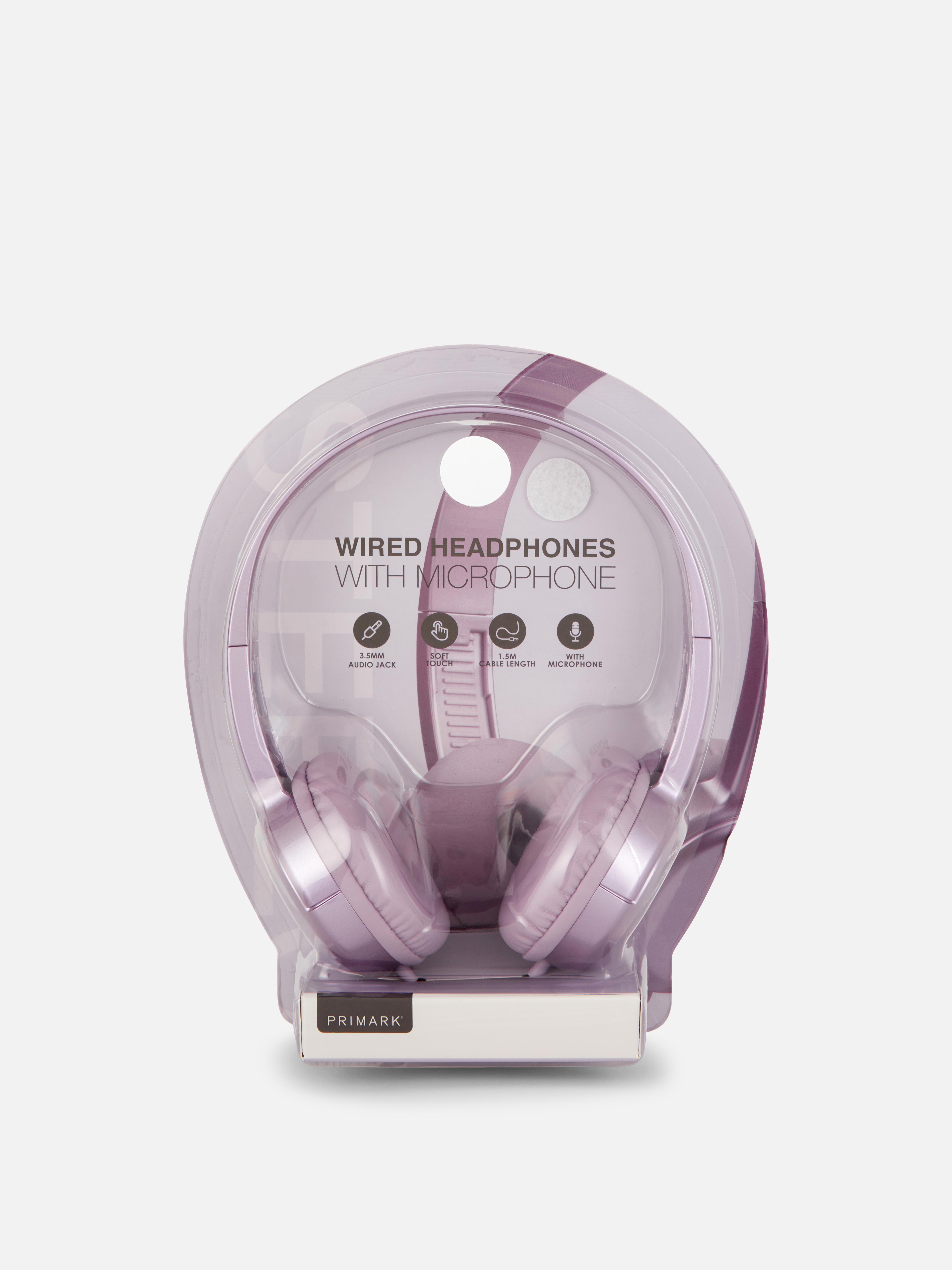 Wired Headphones with Mic