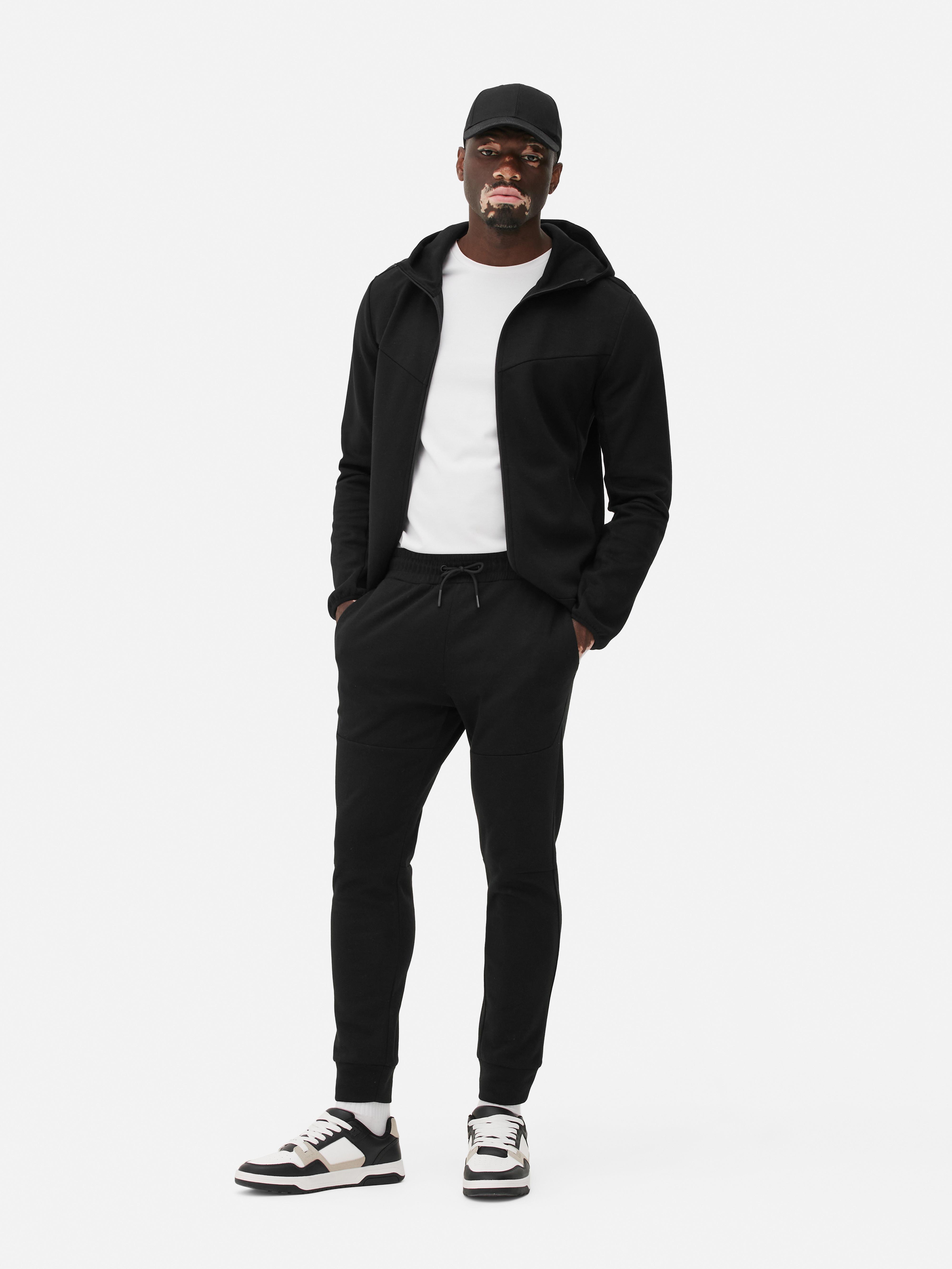 Mens tracksuit bottoms hot sale with zip pockets