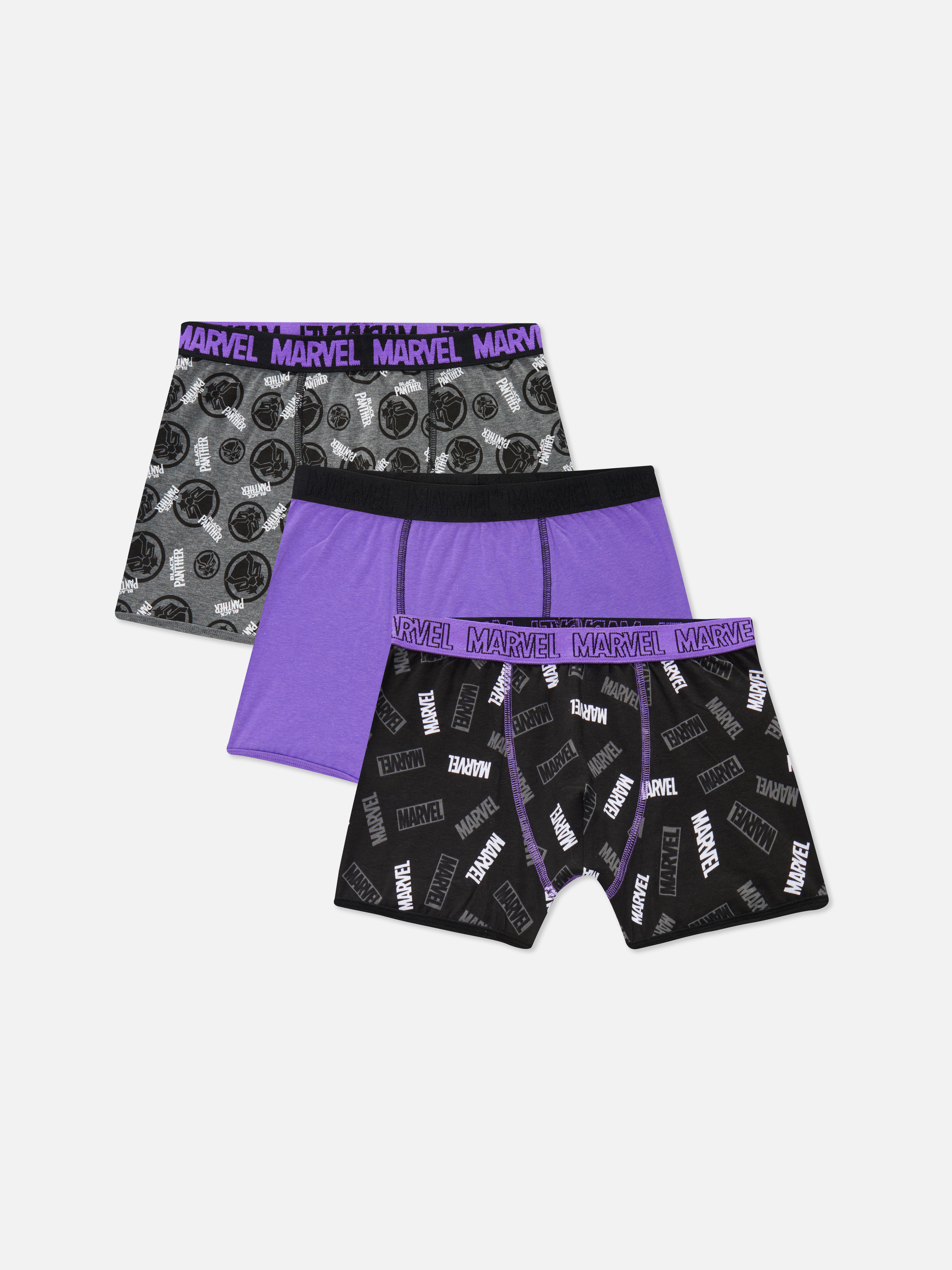 Pack 3 boxers Marvel Black Panther