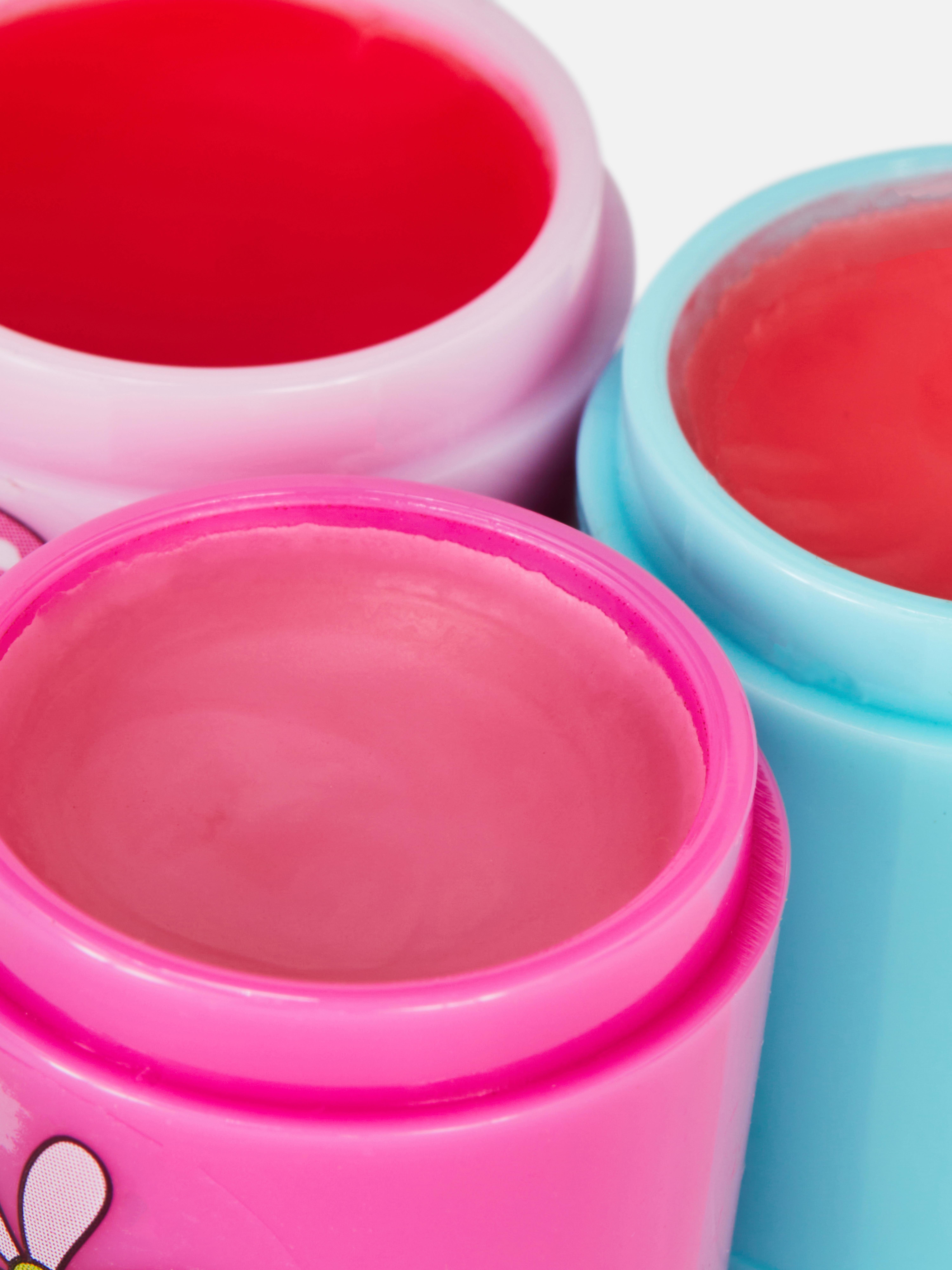 3 balsamuri de buze mini cu aromă de Milkshake