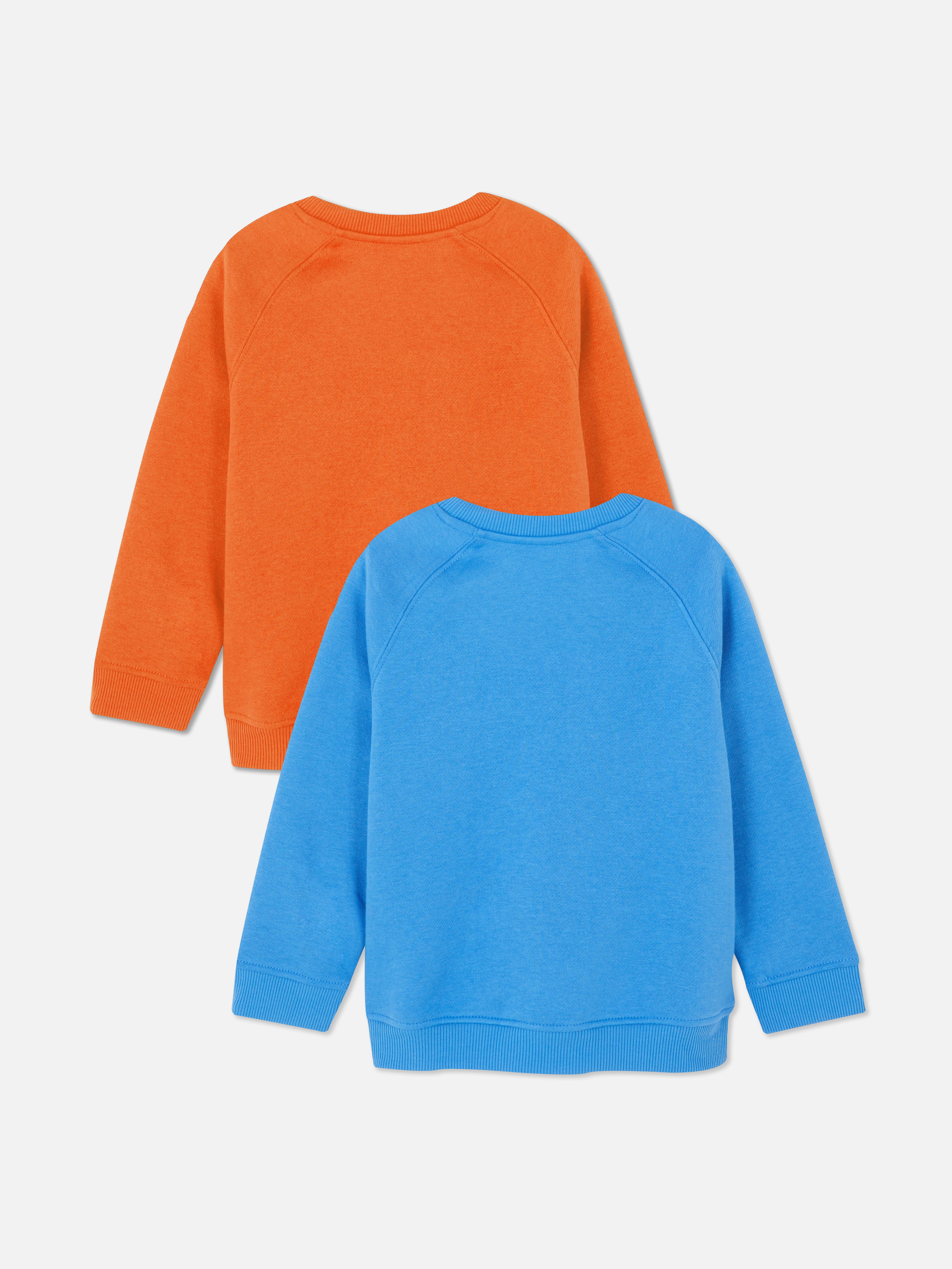 2pk Crew Neck Sweatshirts