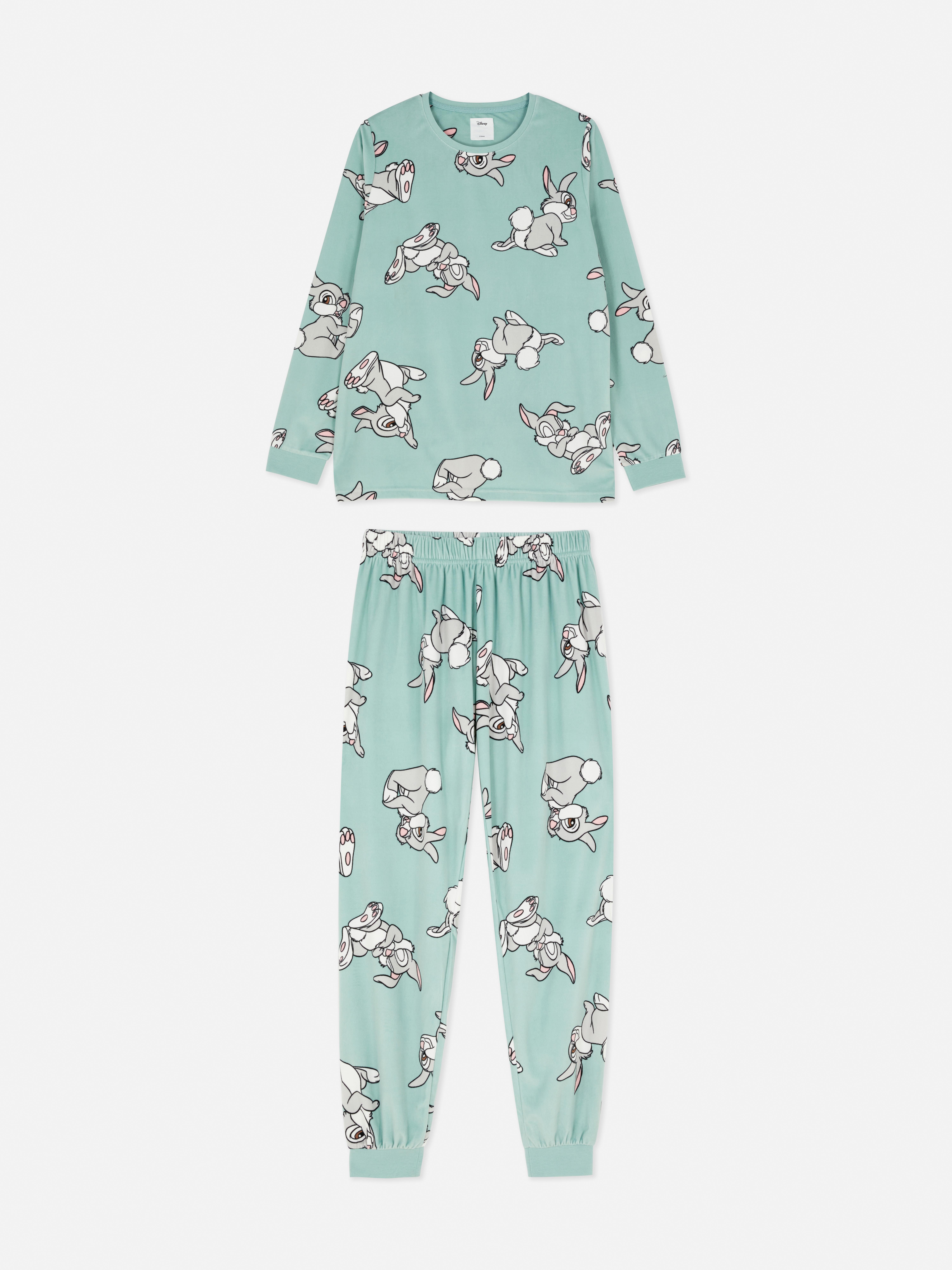 Pijama de velvetón con personajes de Disney