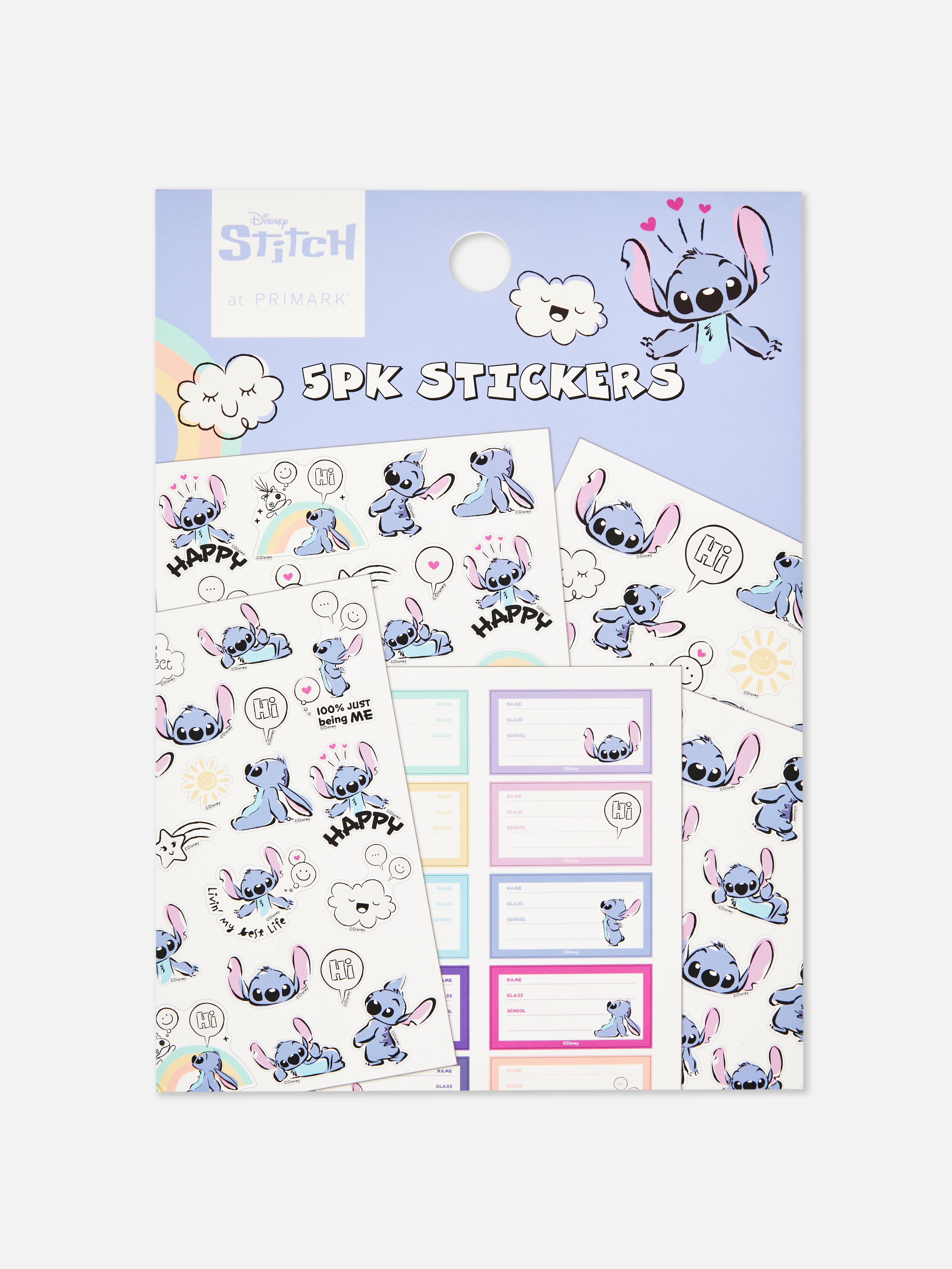 5-Pack Disney's Lilo and Stitch Sticker Sheets