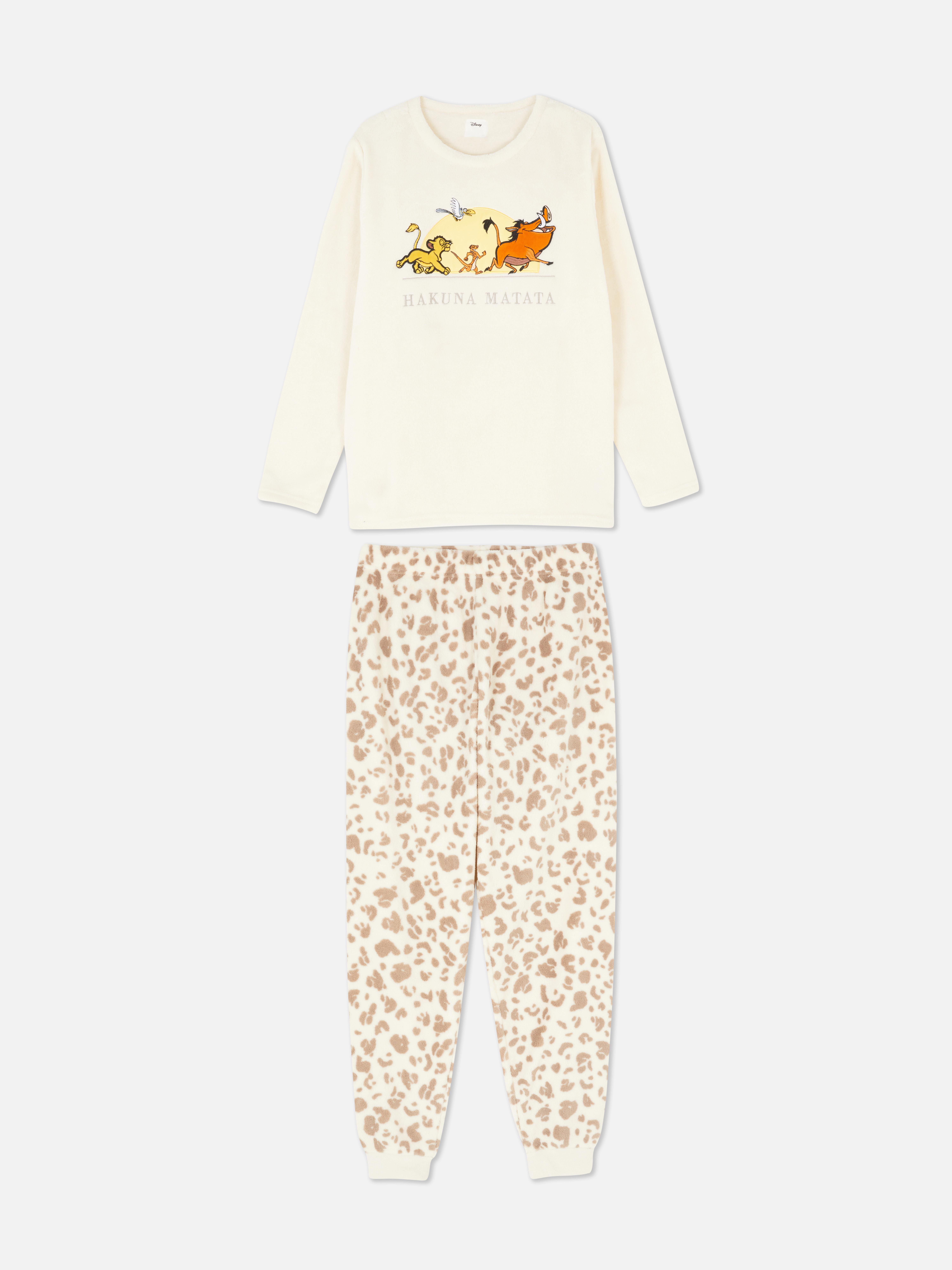 Pijama de felpa con personaje de Disney