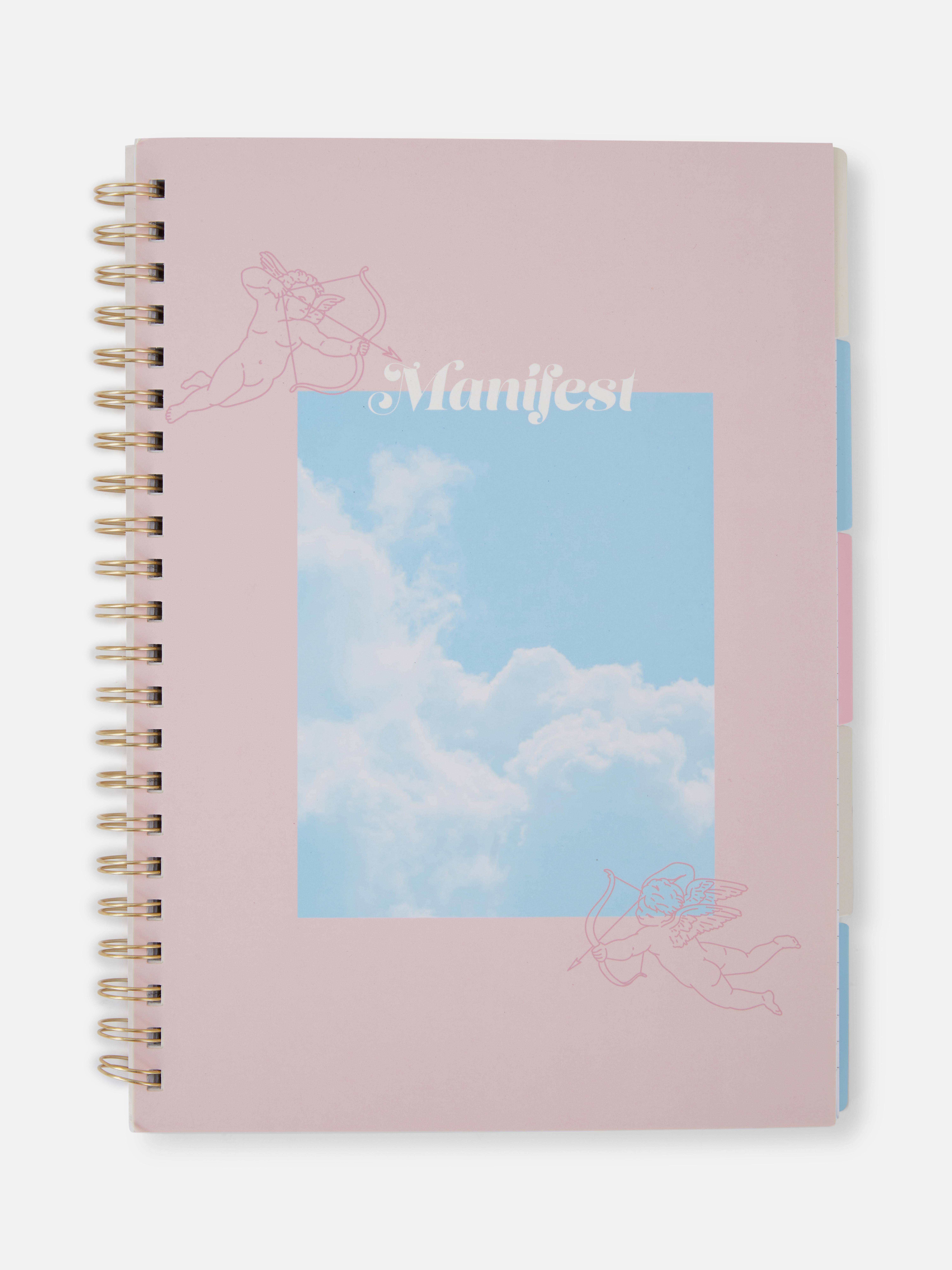 A4-notitieboek met engelenprint